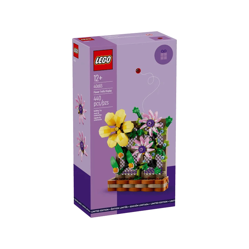 Flower LEGO Botanical Collection Flower Trellis Display 40683