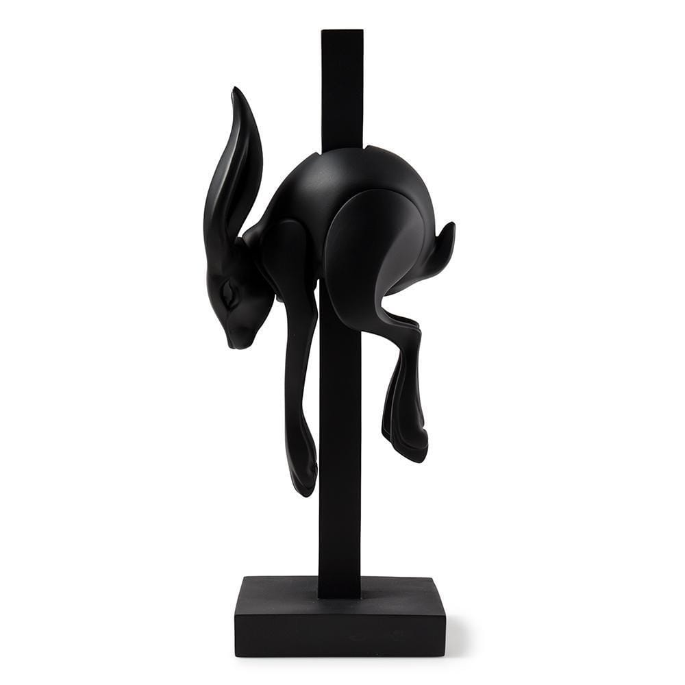 Colus Havenga Jumper Matte Black Resin Art Figure by Colus