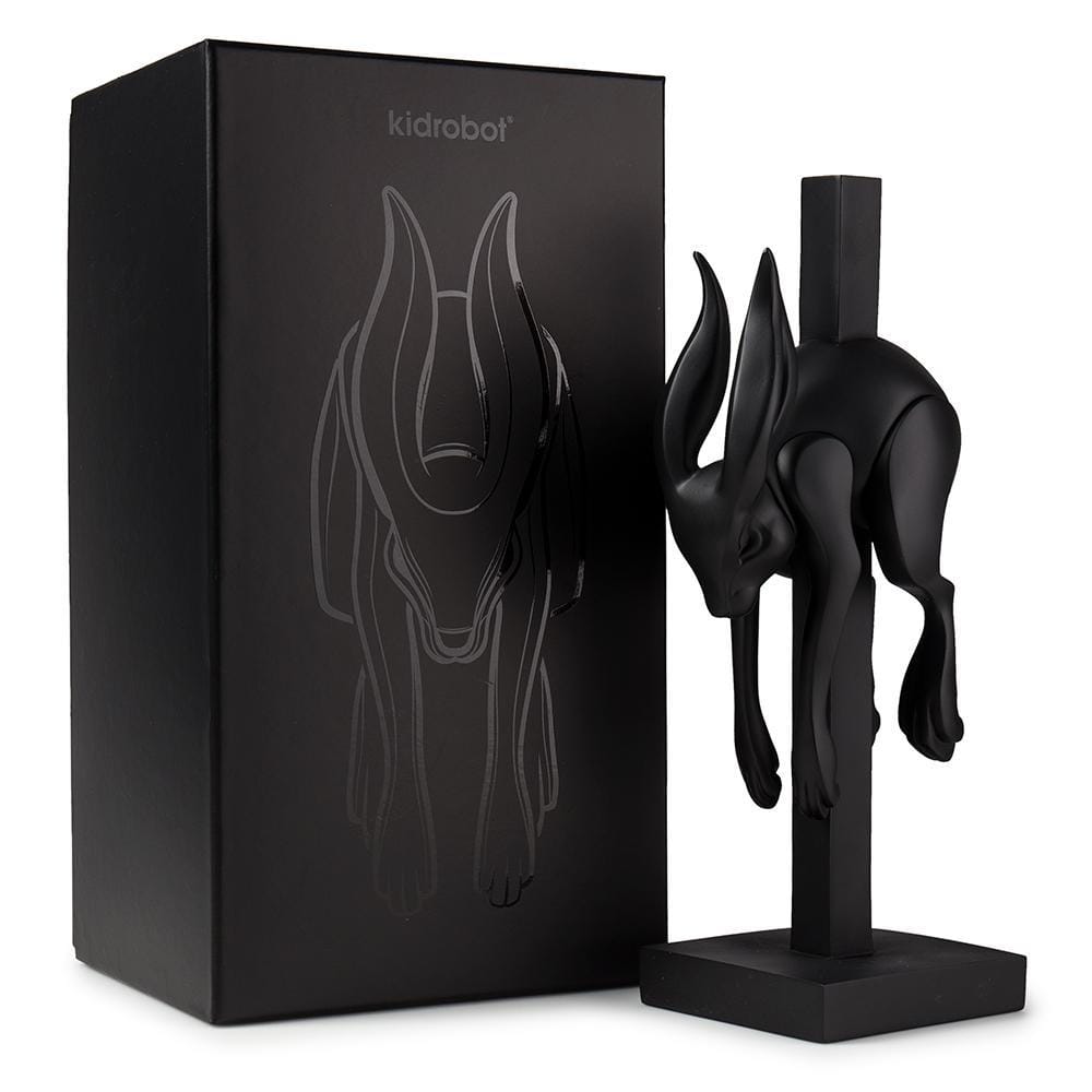 Colus Havenga Jumper Matte Black Resin Art Figure by Colus
