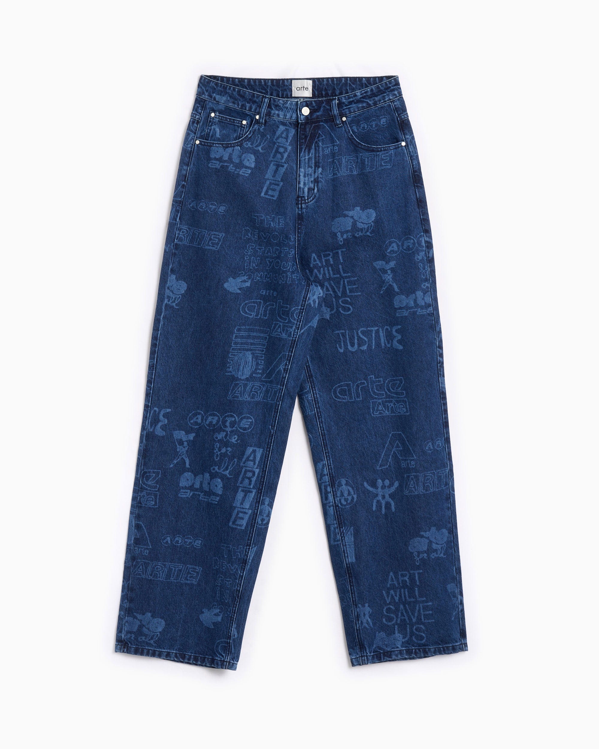Arte Antwerp Pantalones vaqueros Arte Antwerp Art Saves para hombre