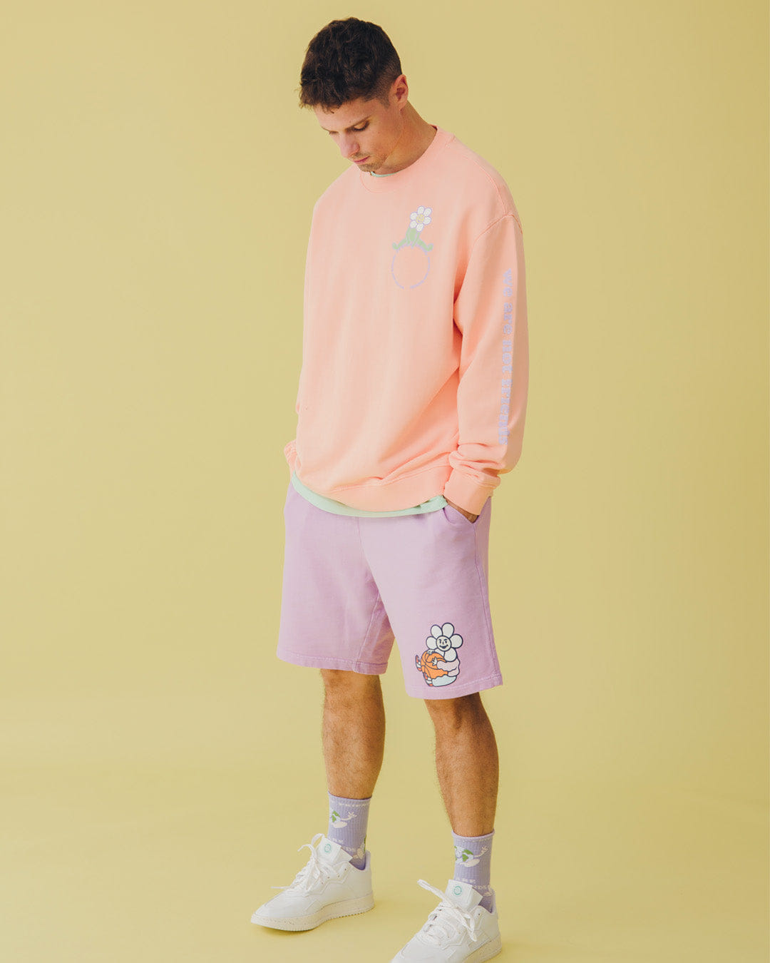 WE ARE NOT Friends The World Is Yours Crewneck