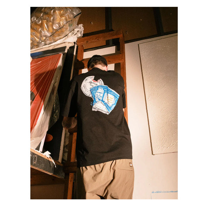 ONLY NY CRUSHED ANTHORA T - SHIRT