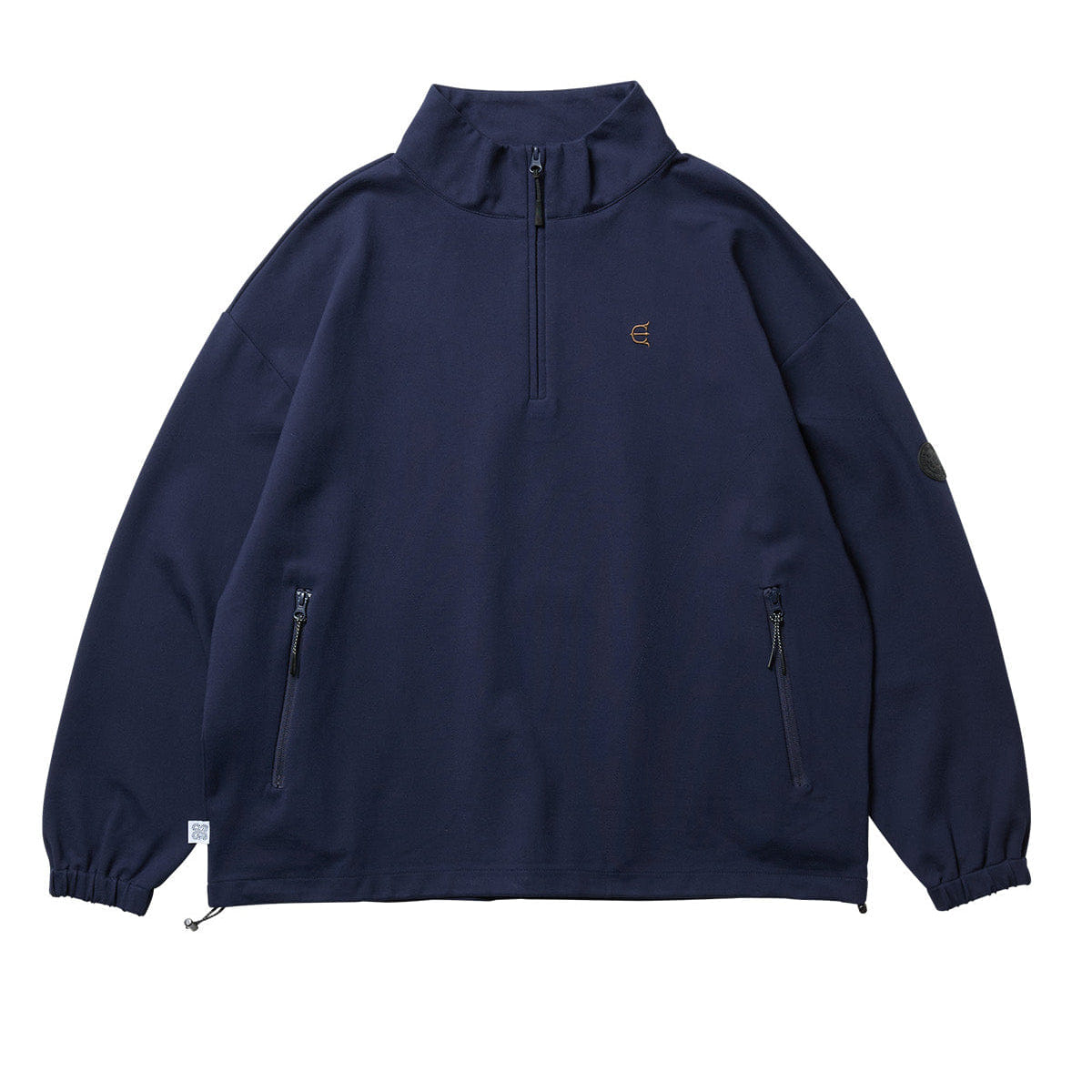 Evisen Punch Half Zip Sweat Navy