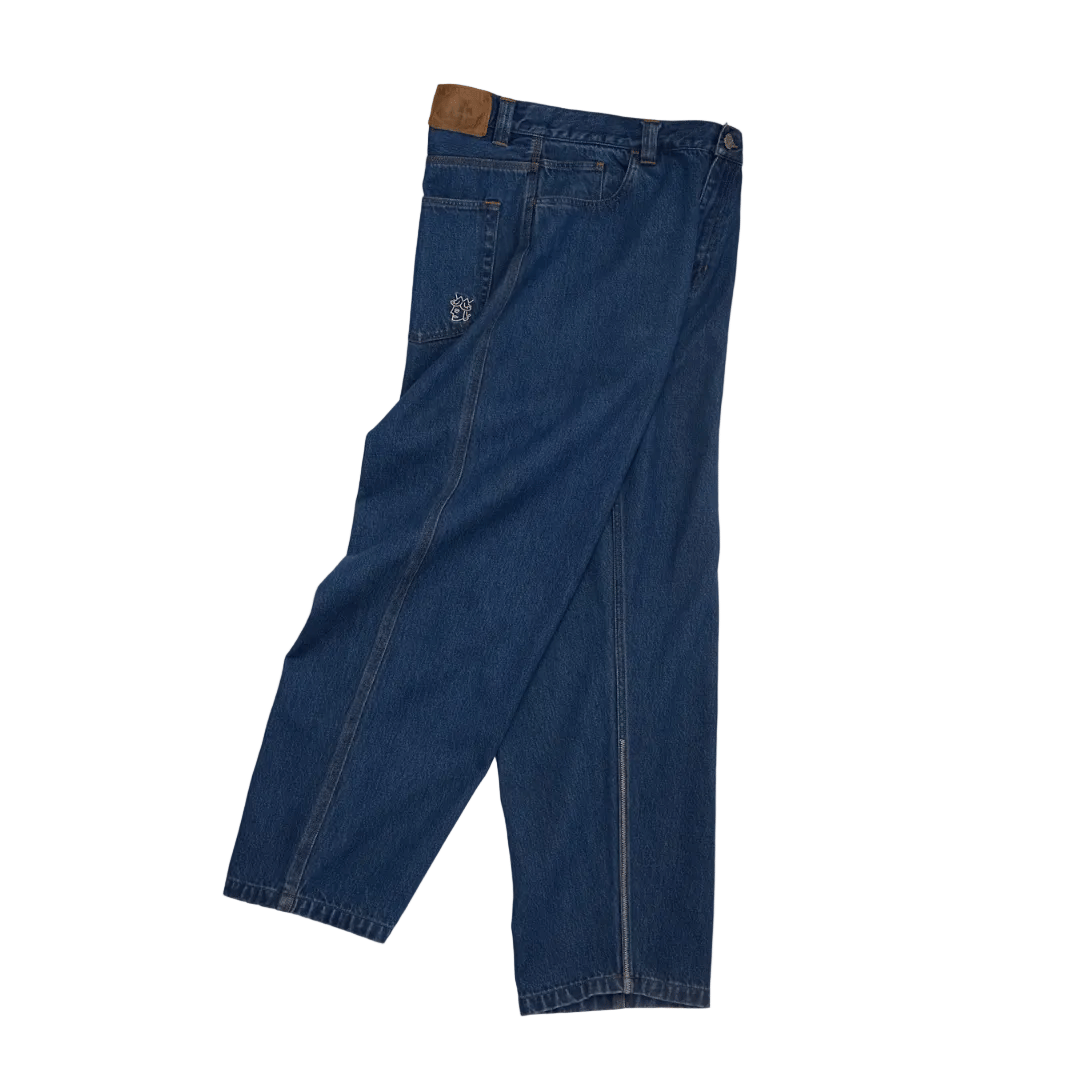 Victoria QH 5 Pocket Denim Blue Stone Washed