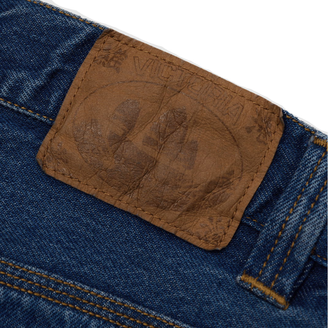 Victoria QH 5 Pocket Denim Blue Stone Washed