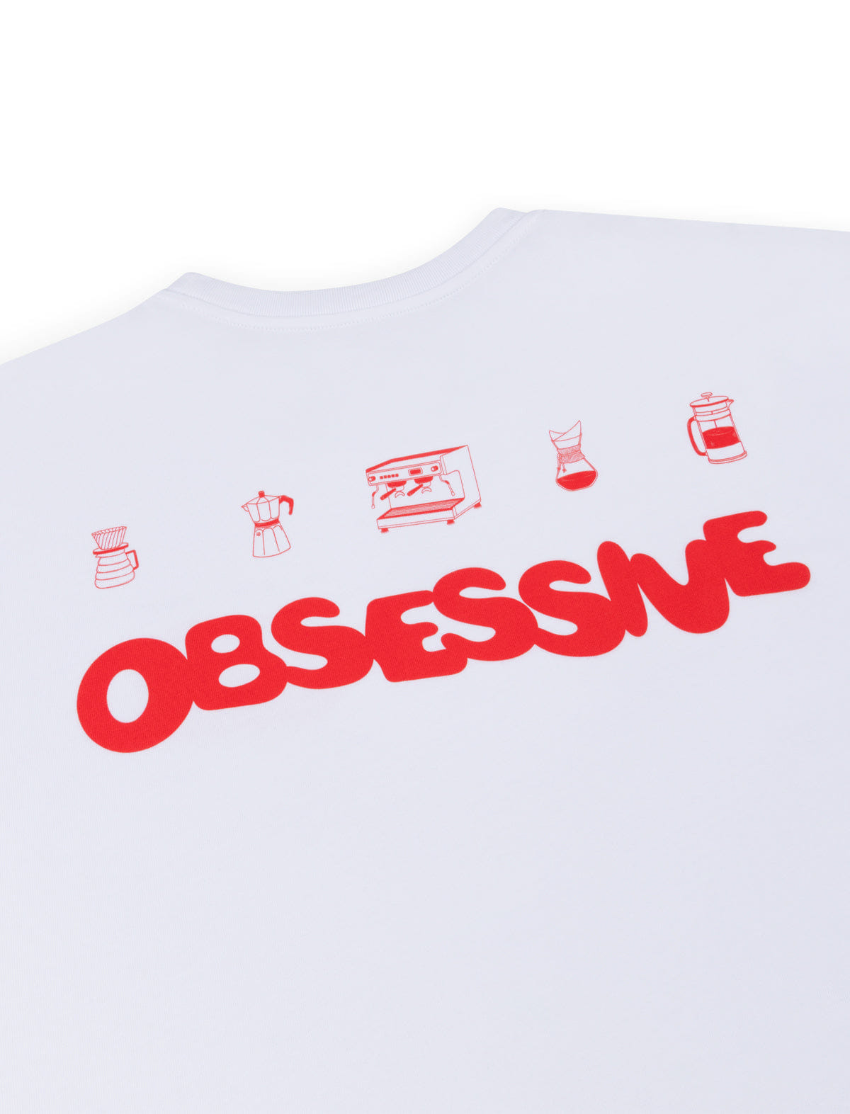 Coffee Obsessive CWT x Coffee Obsessive T - Shirt - White