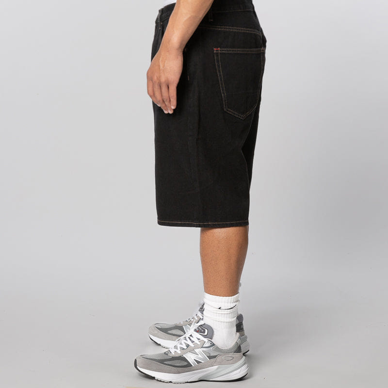 S/double Denim Standard Short - Raw Black