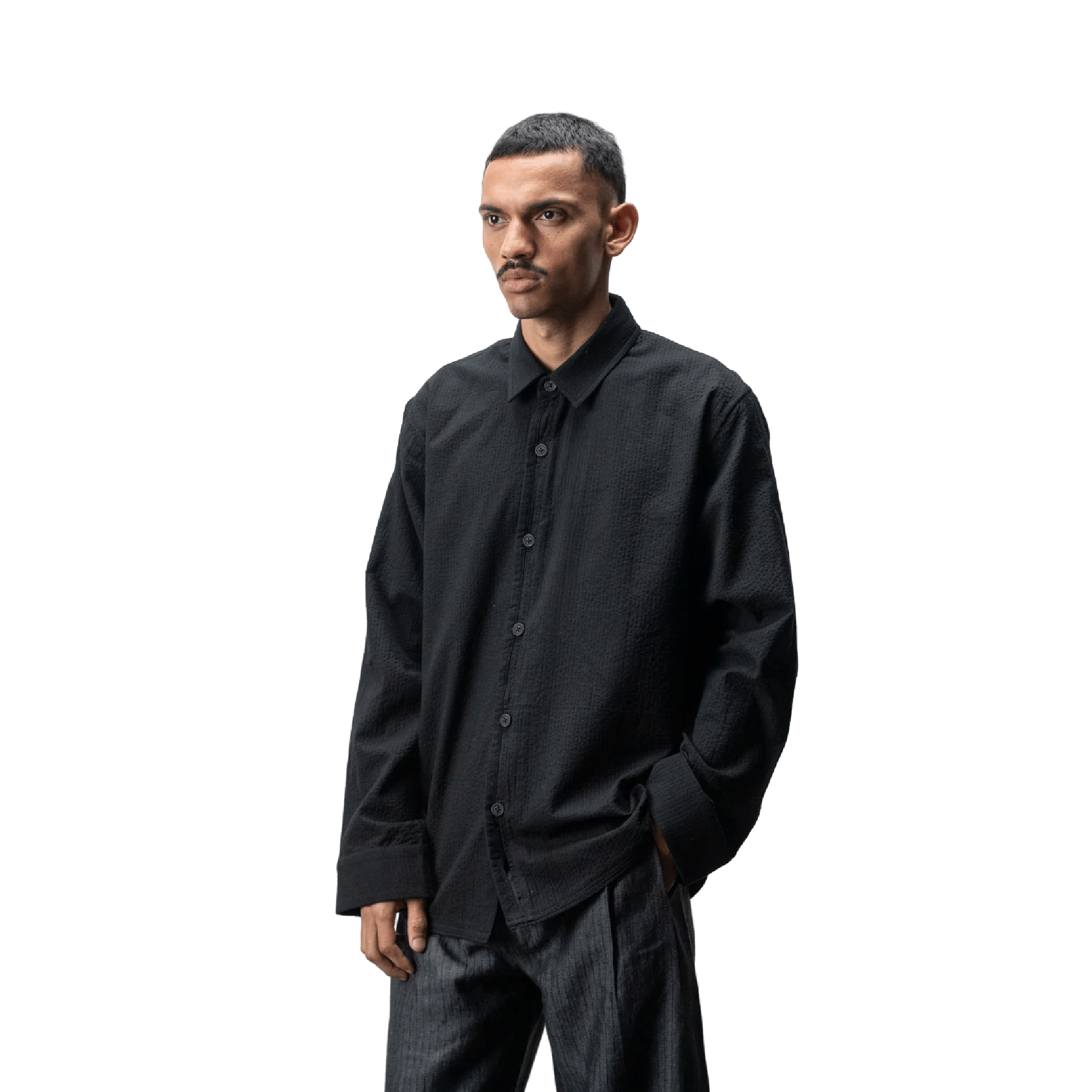 Towards Welt Shirt Searsucker