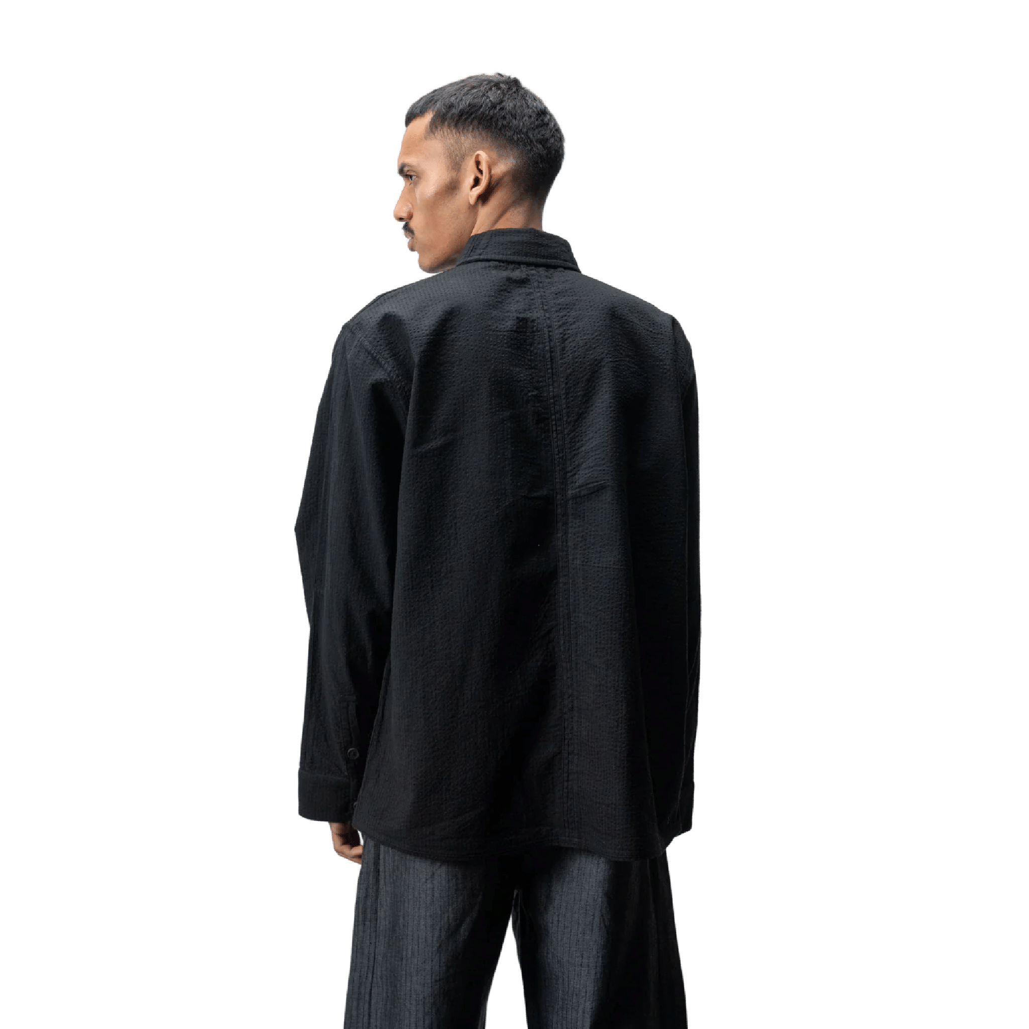 Towards Welt Shirt Searsucker