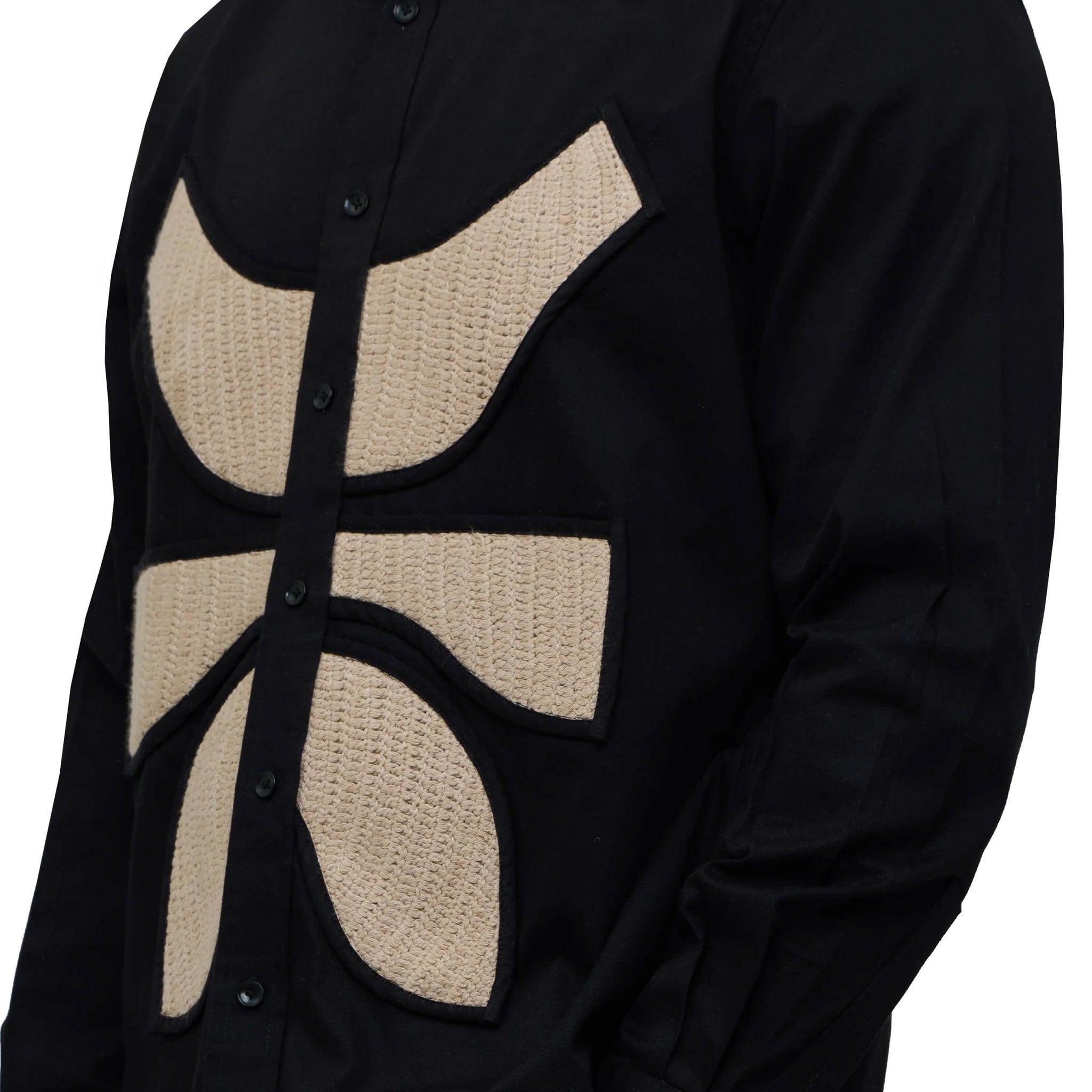 MARGN VERTEBRAE SYMBOLIC SHIRT LS (BLACK)