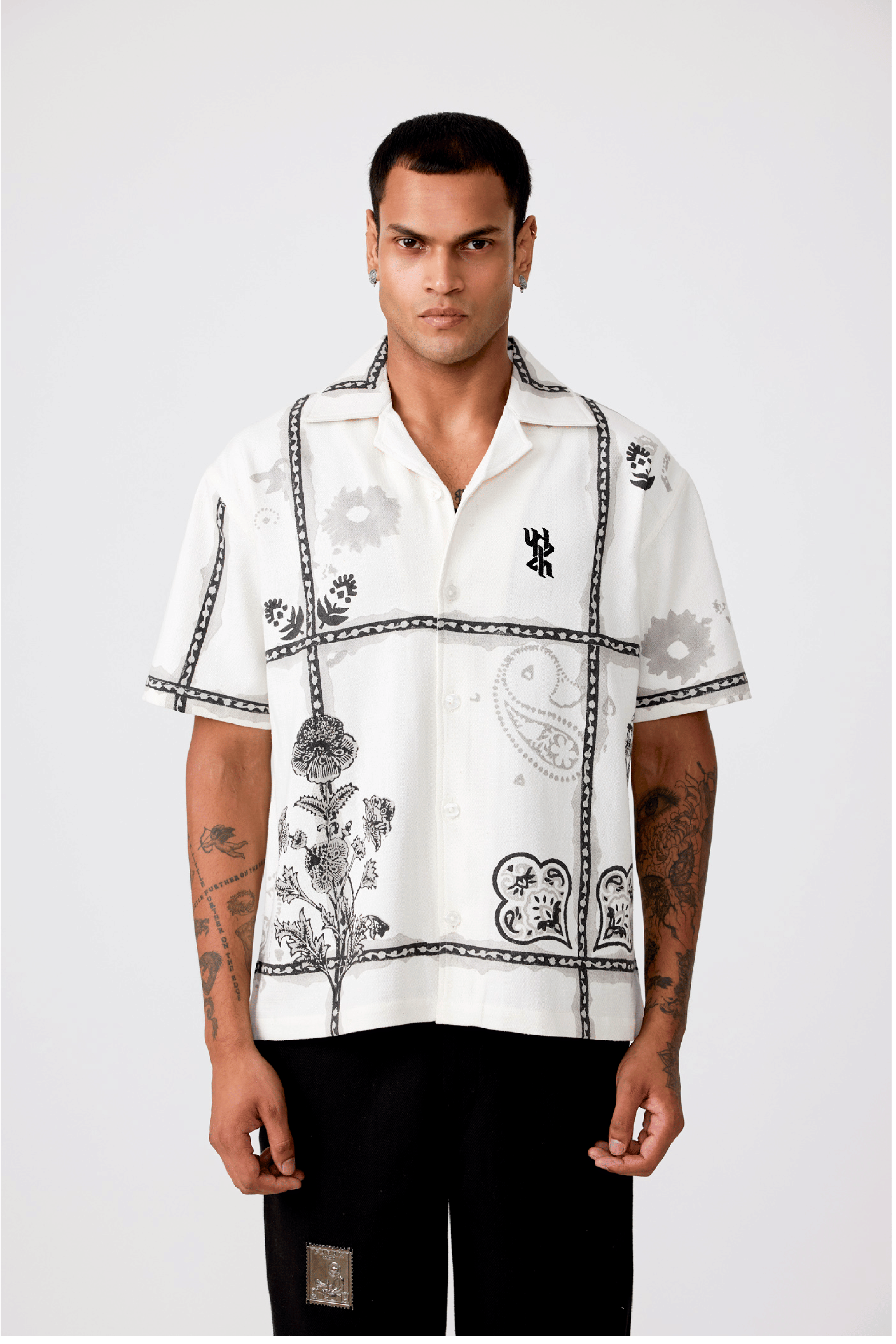 HANDMADE Greyscale handmade Shirt