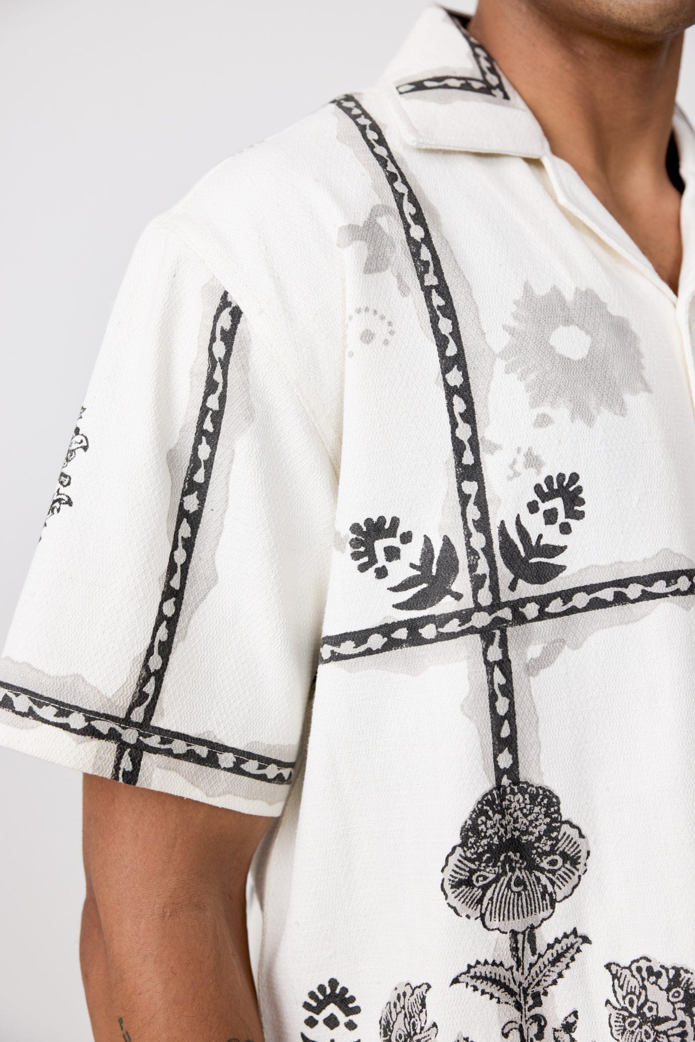 HANDMADE Greyscale handmade Shirt