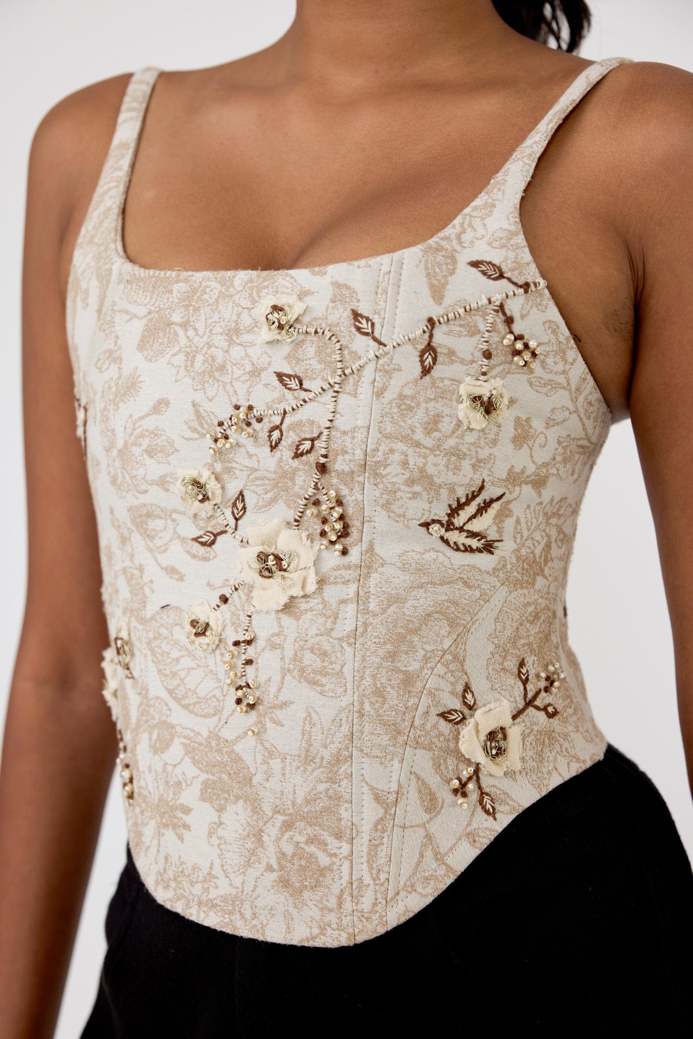Handmade Jacquard Corset