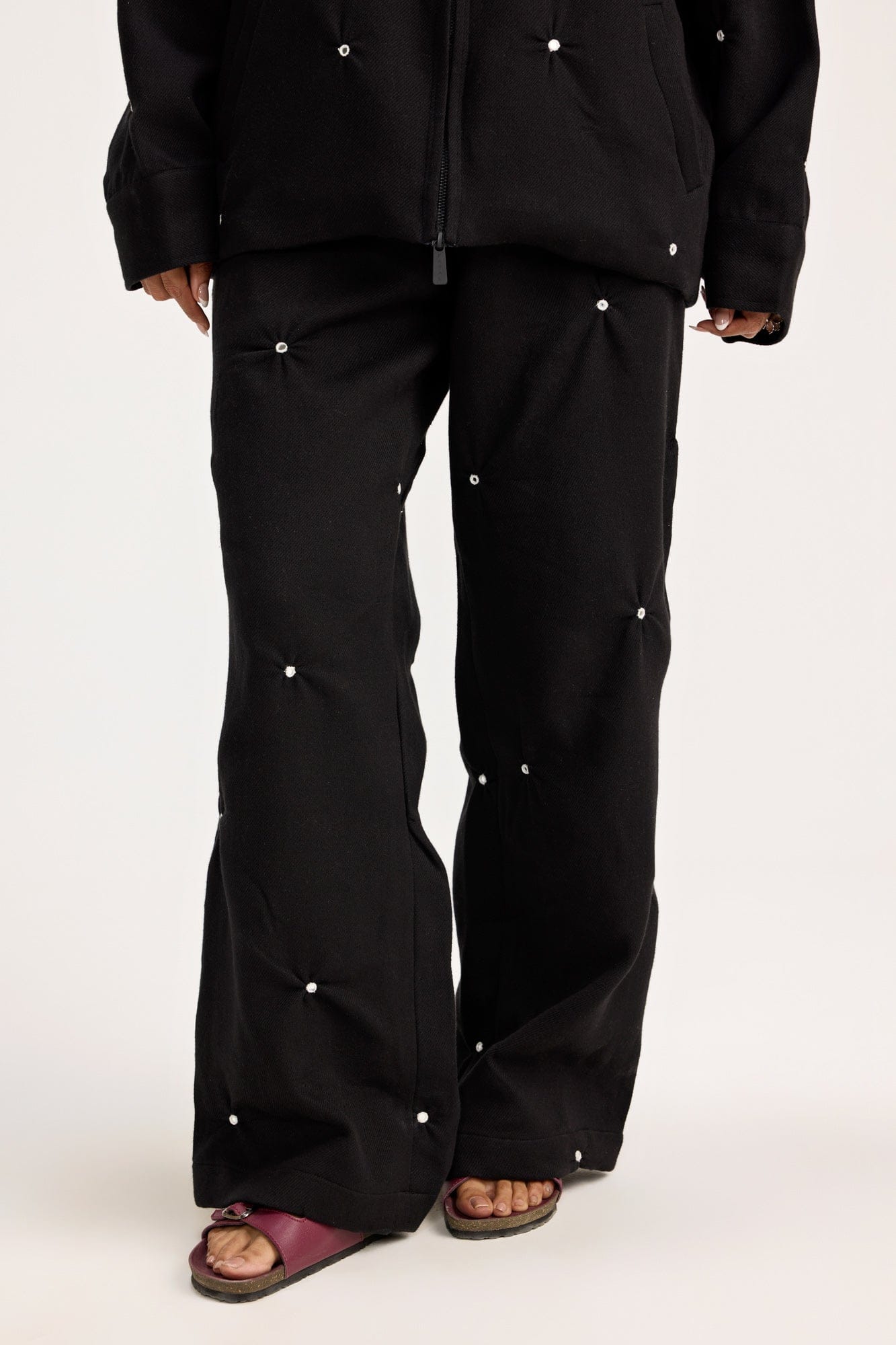 Handmade Mirror Work Handmade - Pants