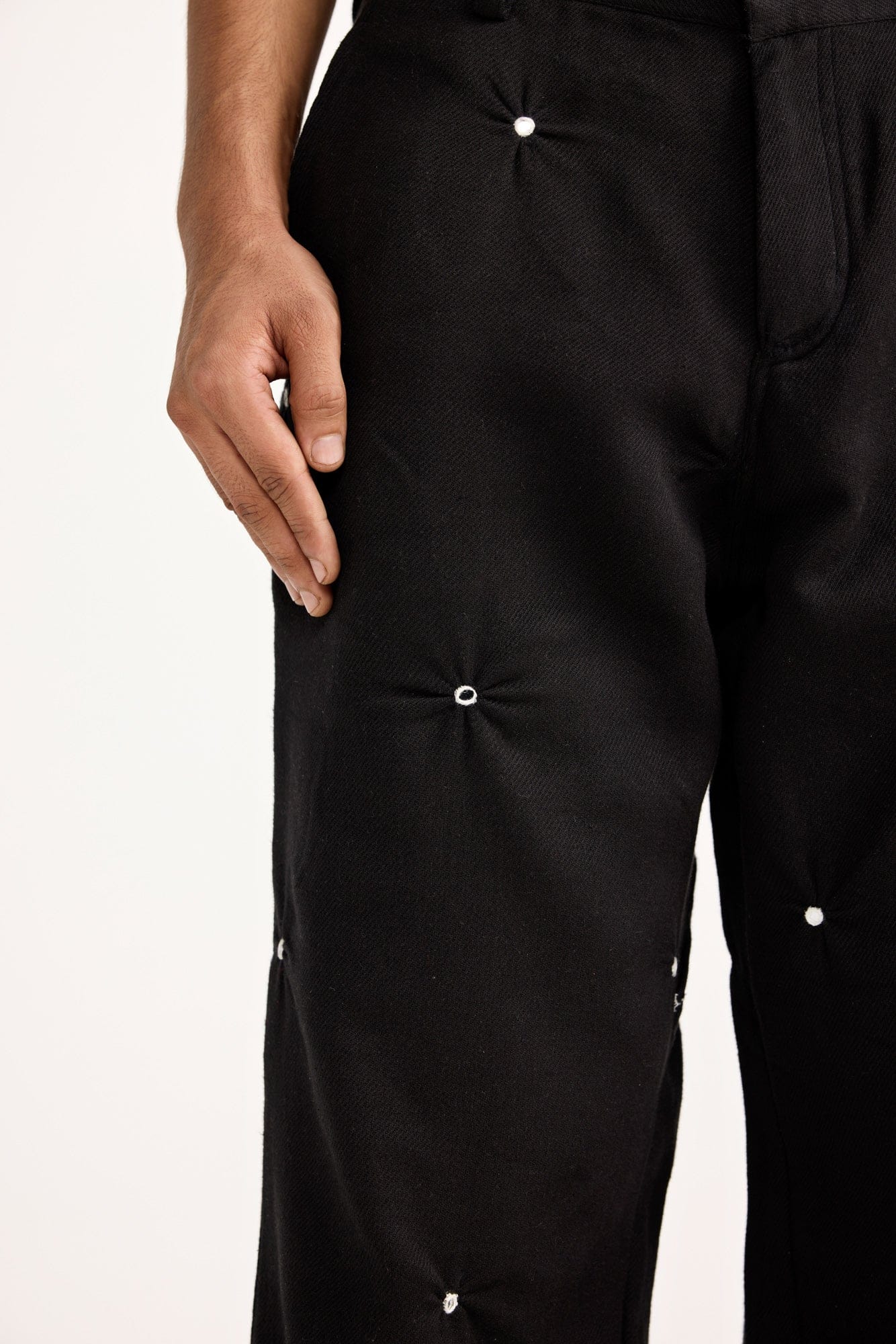 Handmade Mirror Work Handmade - Pants