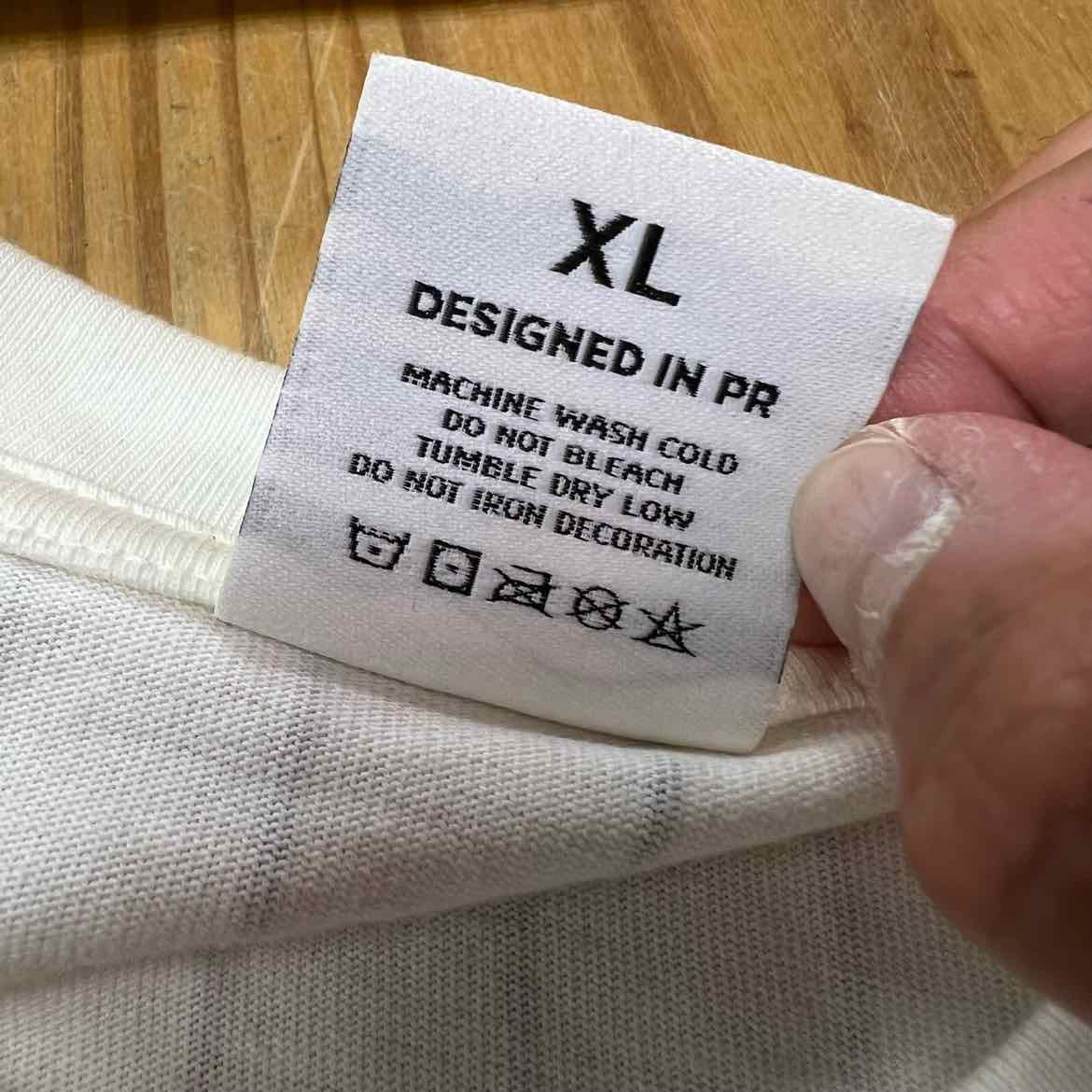 Bad Bunny T - Shirt DTMF Cream New Size XL