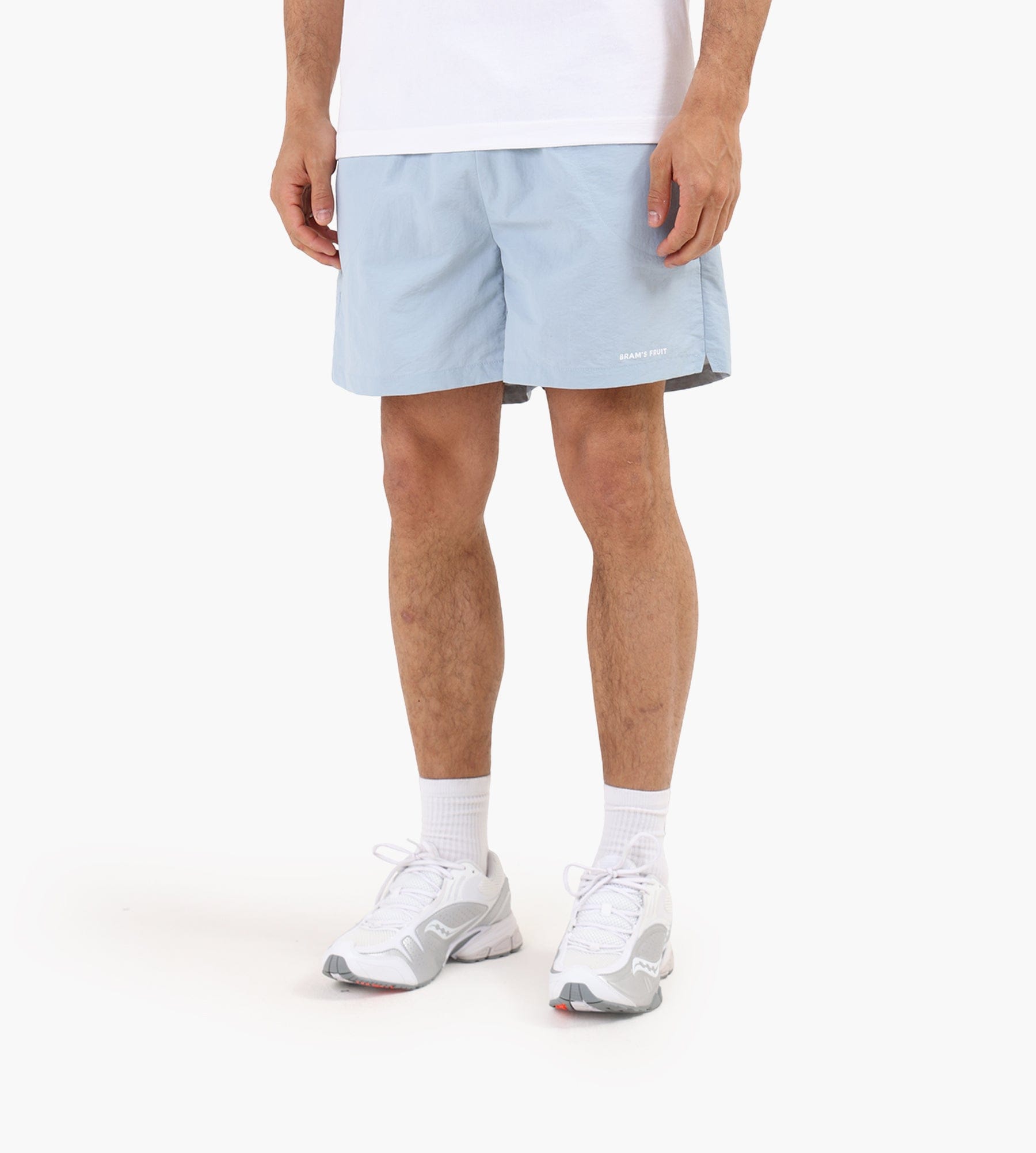 Bram's Fruit Logo Shorts Blueberry Blue
