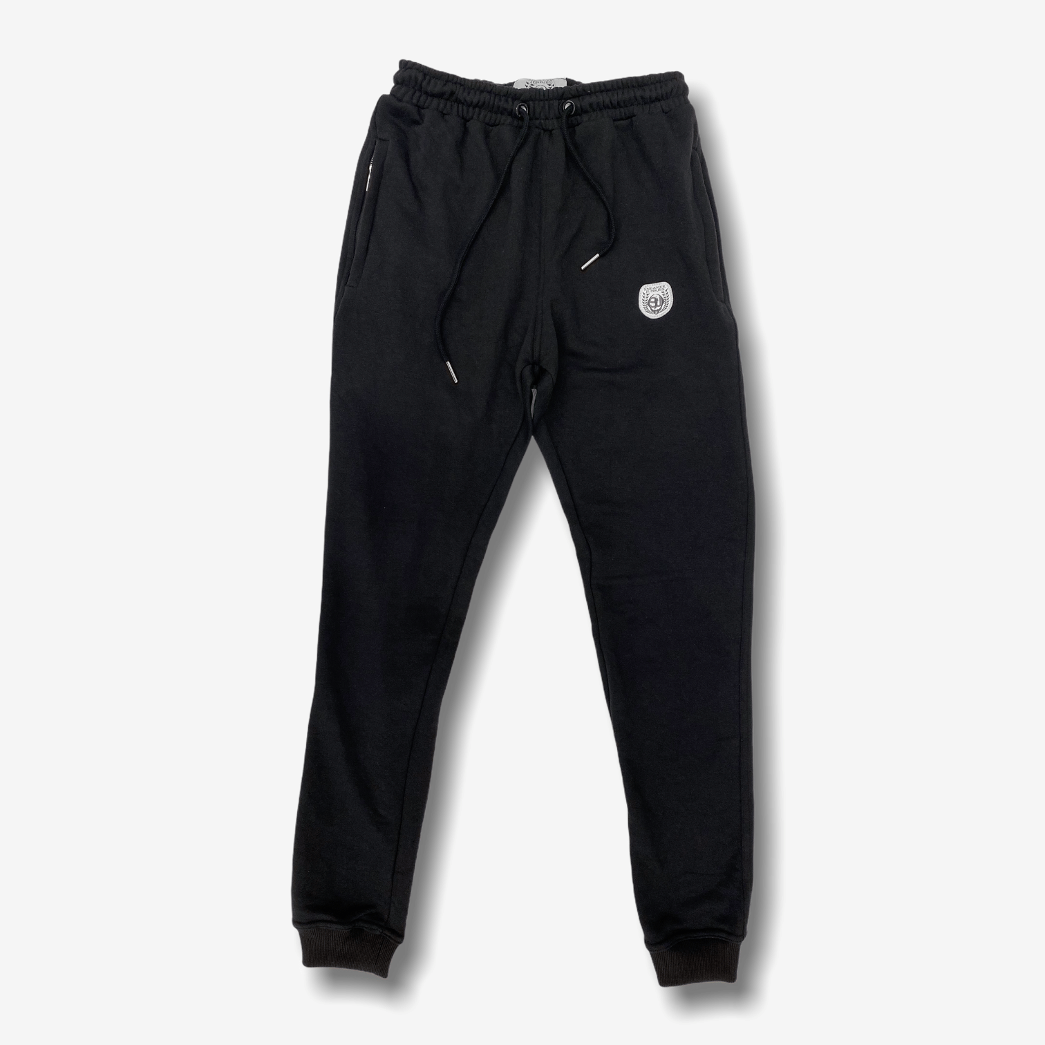 Classic Sneaker Junkies Classic Patch Logo Sweatpants Black