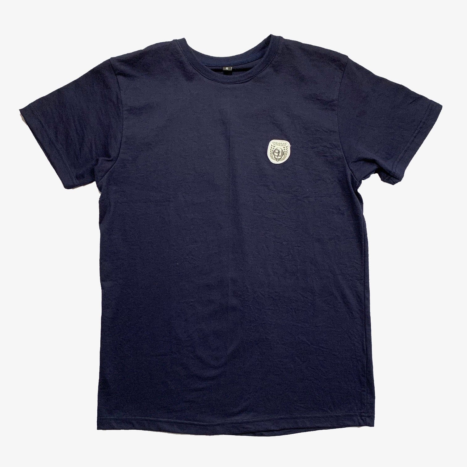 Logo Sneaker Junkies Patch Logo T-Shirt Navy