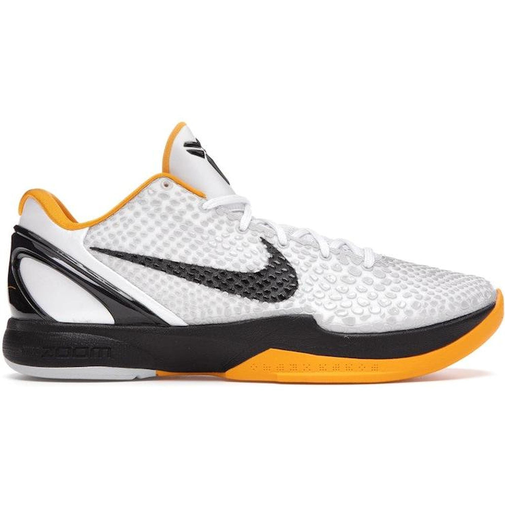 WHITE* Kobe 6 Protro Playoff Pack White Del Sol