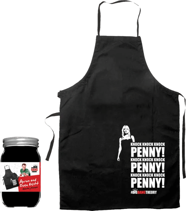SD Toys Big Bang Theory - Knock Penny Apron & Oven Mit Set