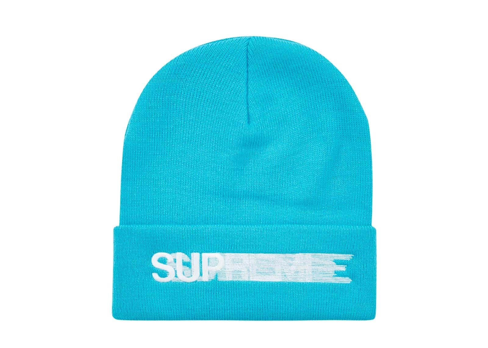 Supreme Clothing & Accessories Supreme Motion Logo Beanie (SS23) Bright Blue