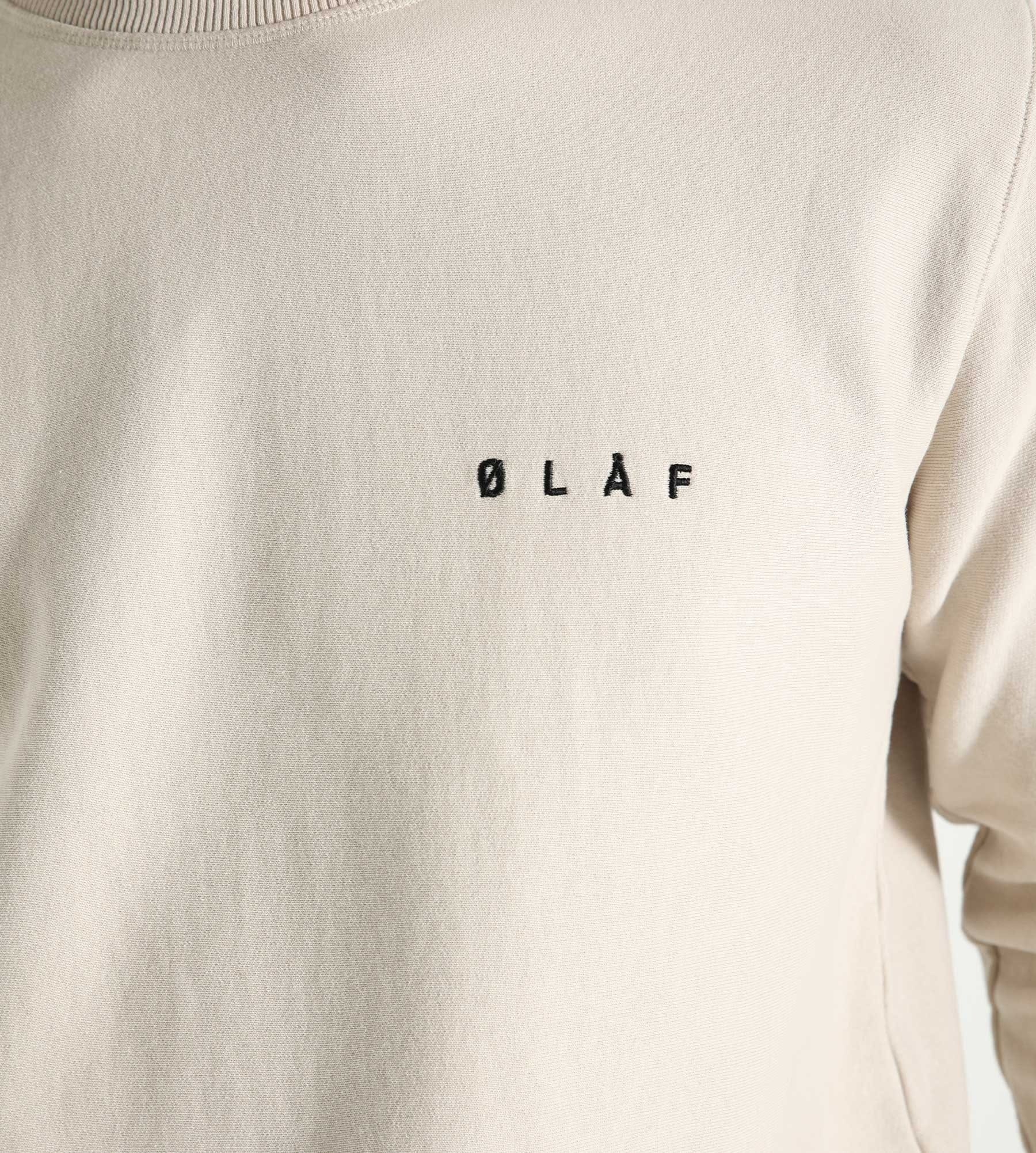 OLAF Face Crewneck Cement