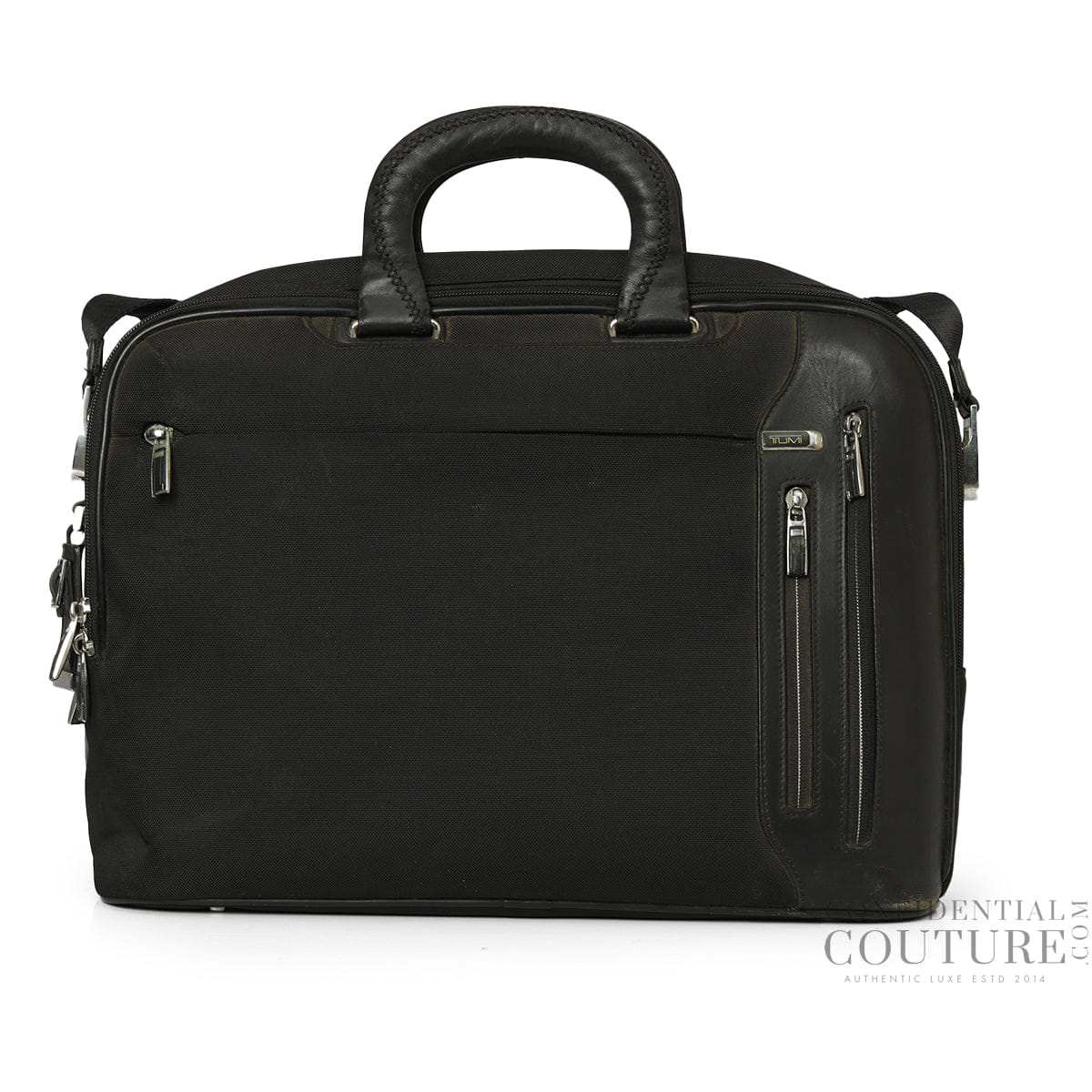 Tumi Alpha Black Arrive' Narita Slim Brief