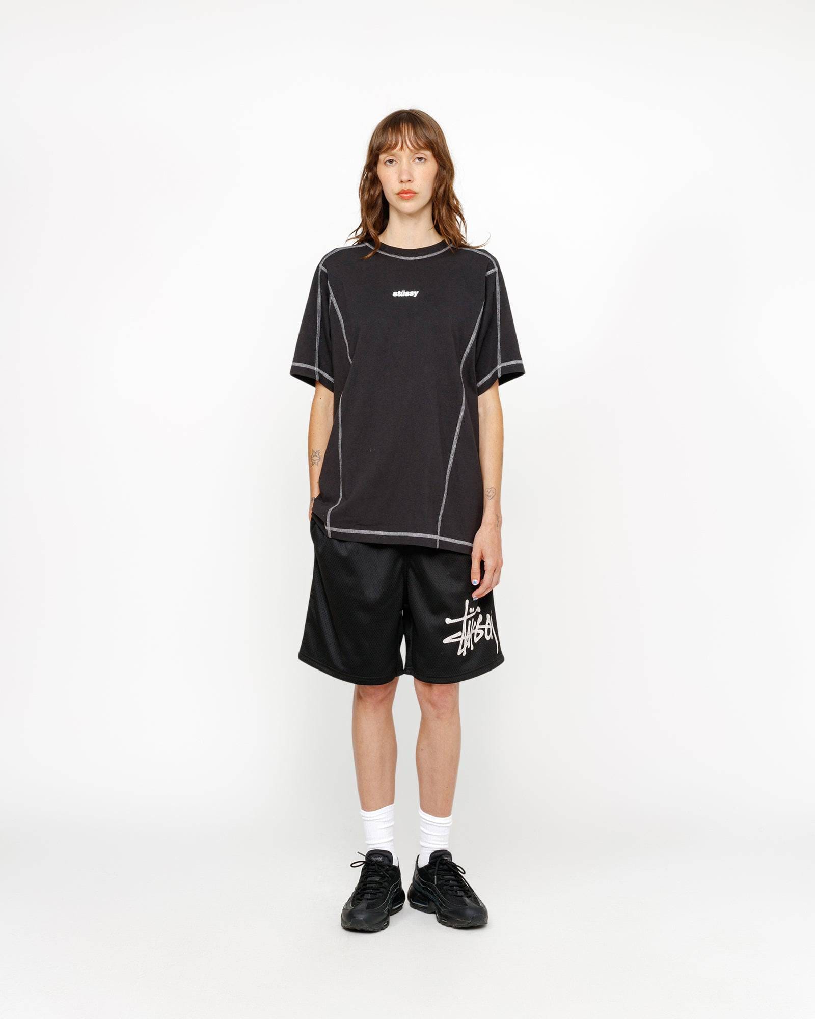 Stüssy Mesh Short Big Basic - Black
