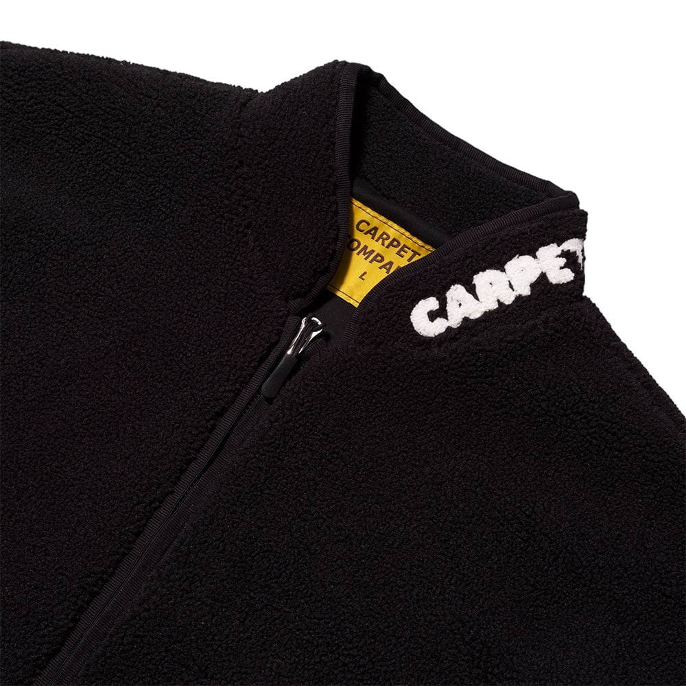 Carpet Company C - star Fleece - Black