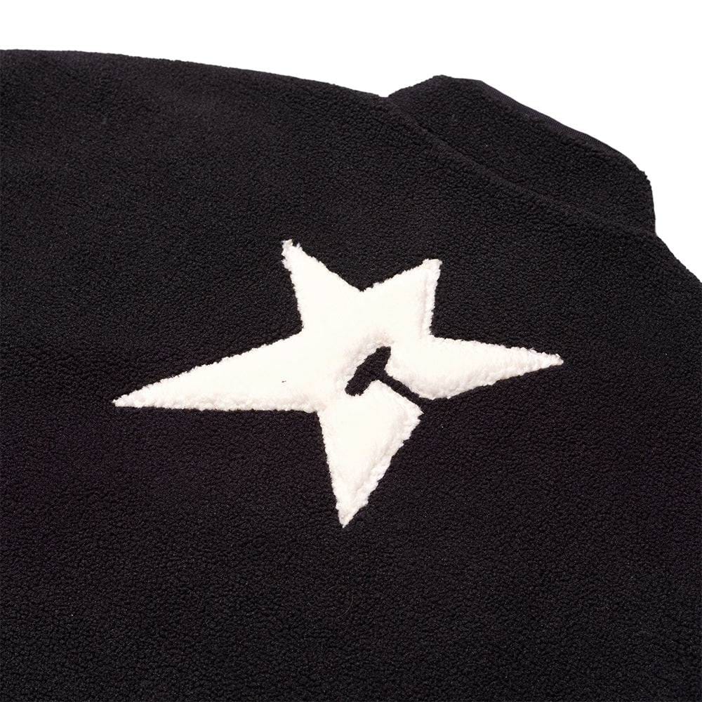 Carpet Company C - star Fleece - Black
