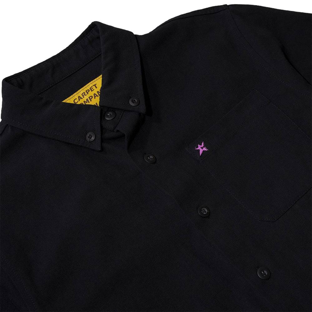 Carpet Company C - star Button up - Black