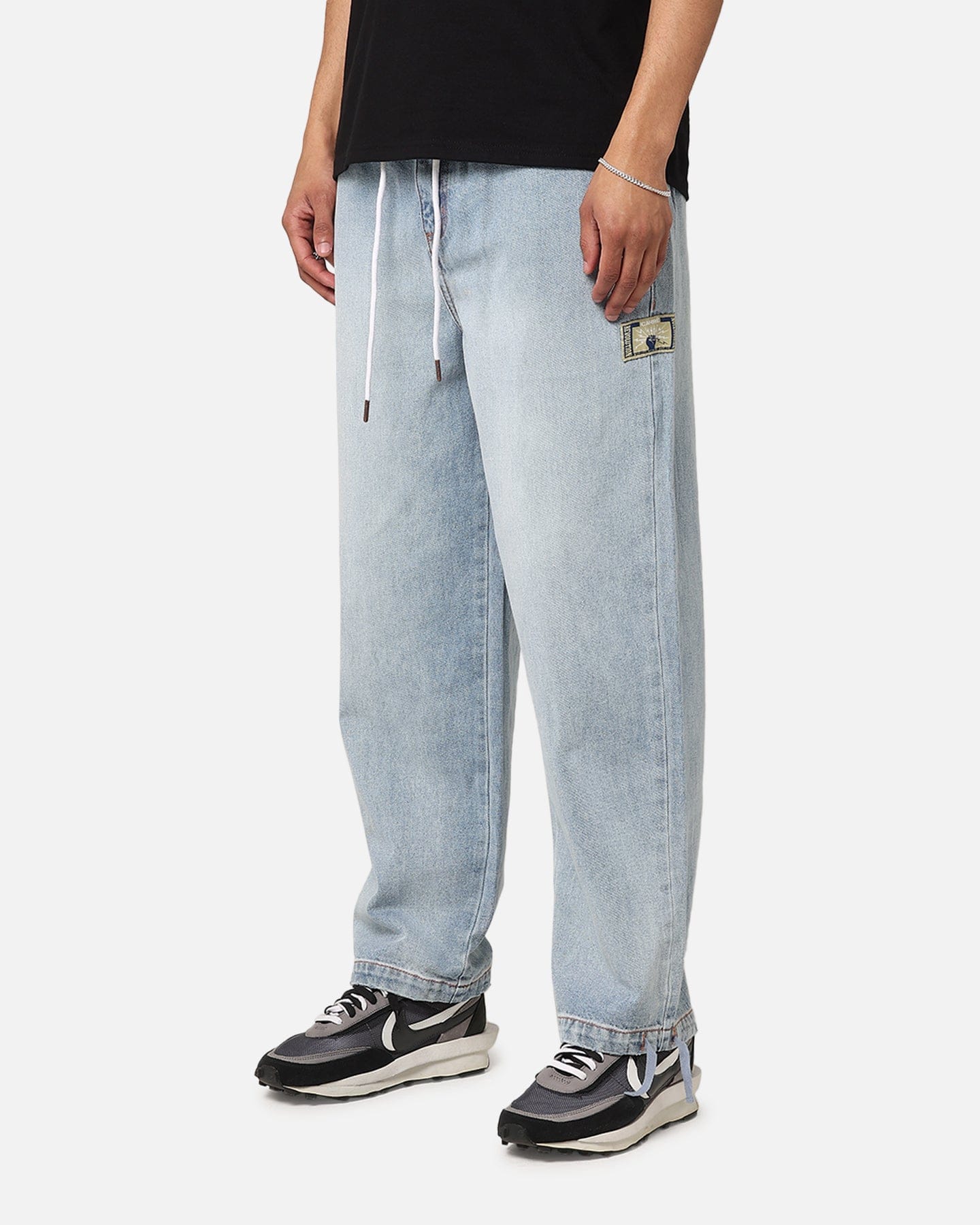 CARRE X - Large Denim XXL Jogger Pant Vintage Blue