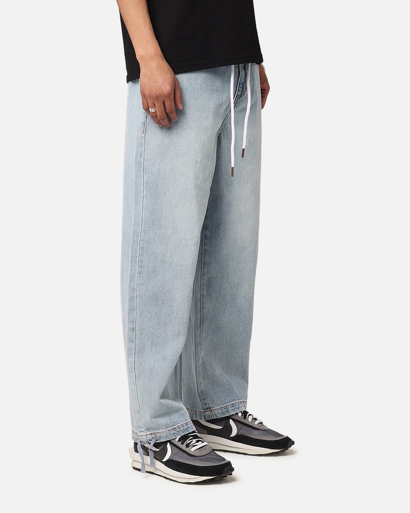 CARRE X - Large Denim XXL Jogger Pant Vintage Blue