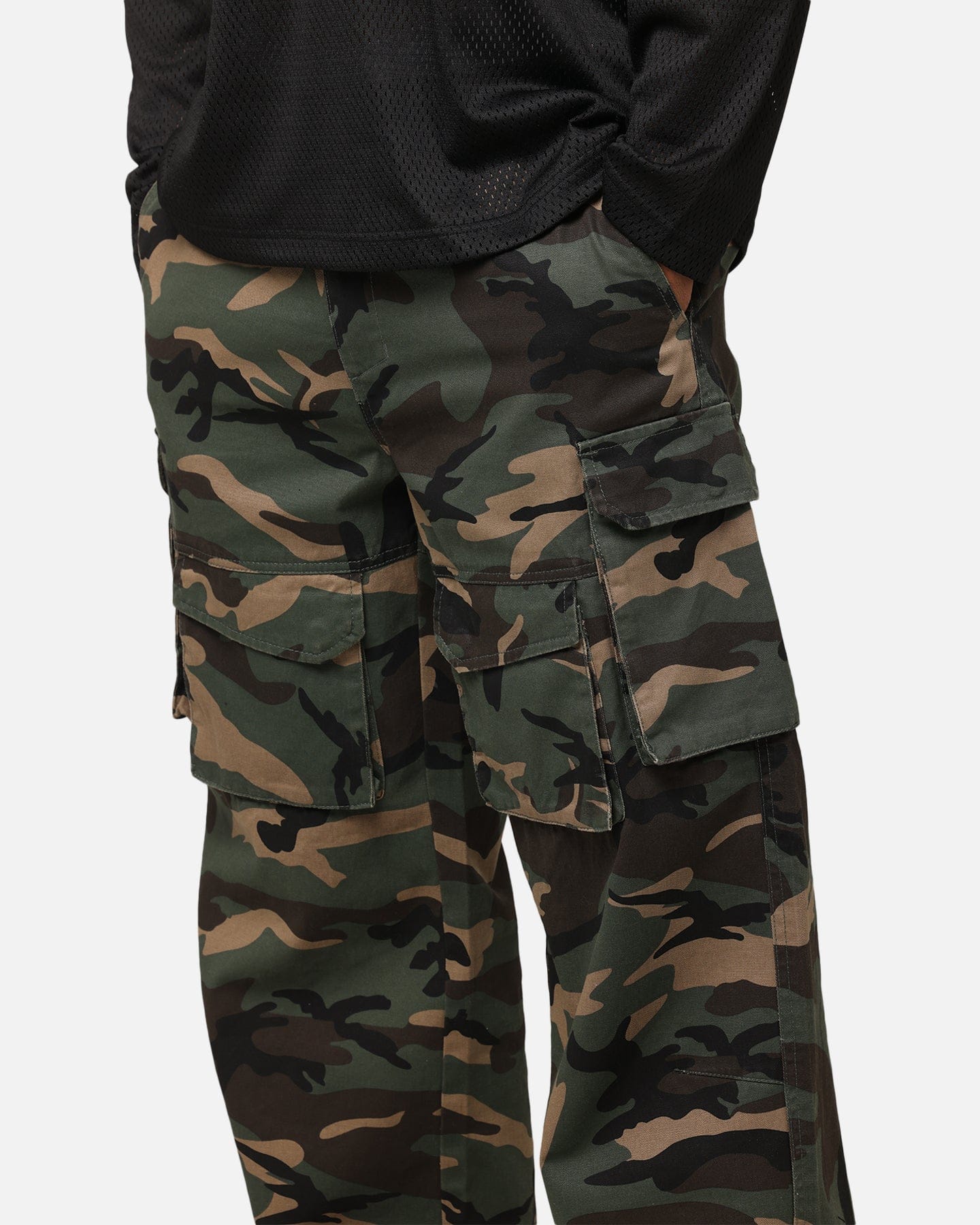 The Anti Order Artillery Baggy Cargo Pants Woodland Camo