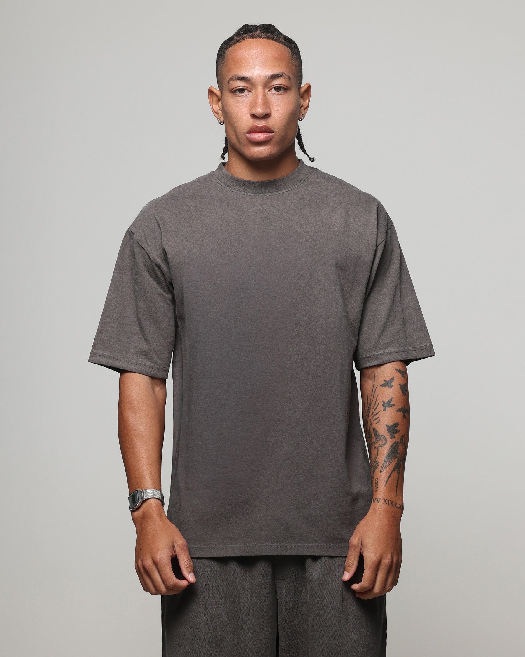 American Thrift Short Sleeve T - Shirt Washed Charcoal