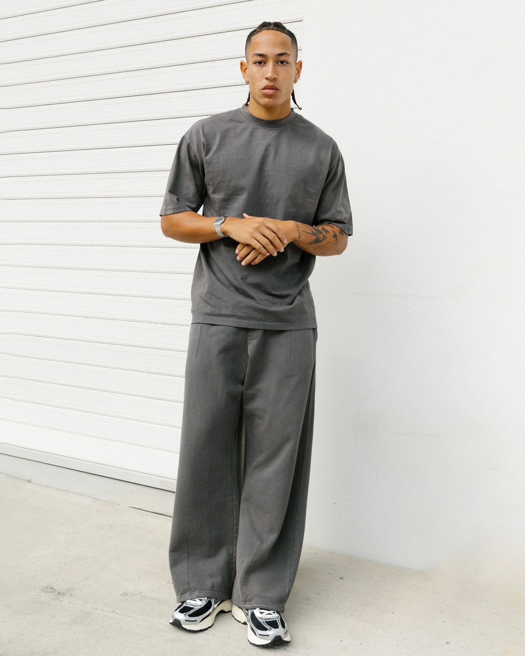 American Thrift Short Sleeve T - Shirt Washed Charcoal