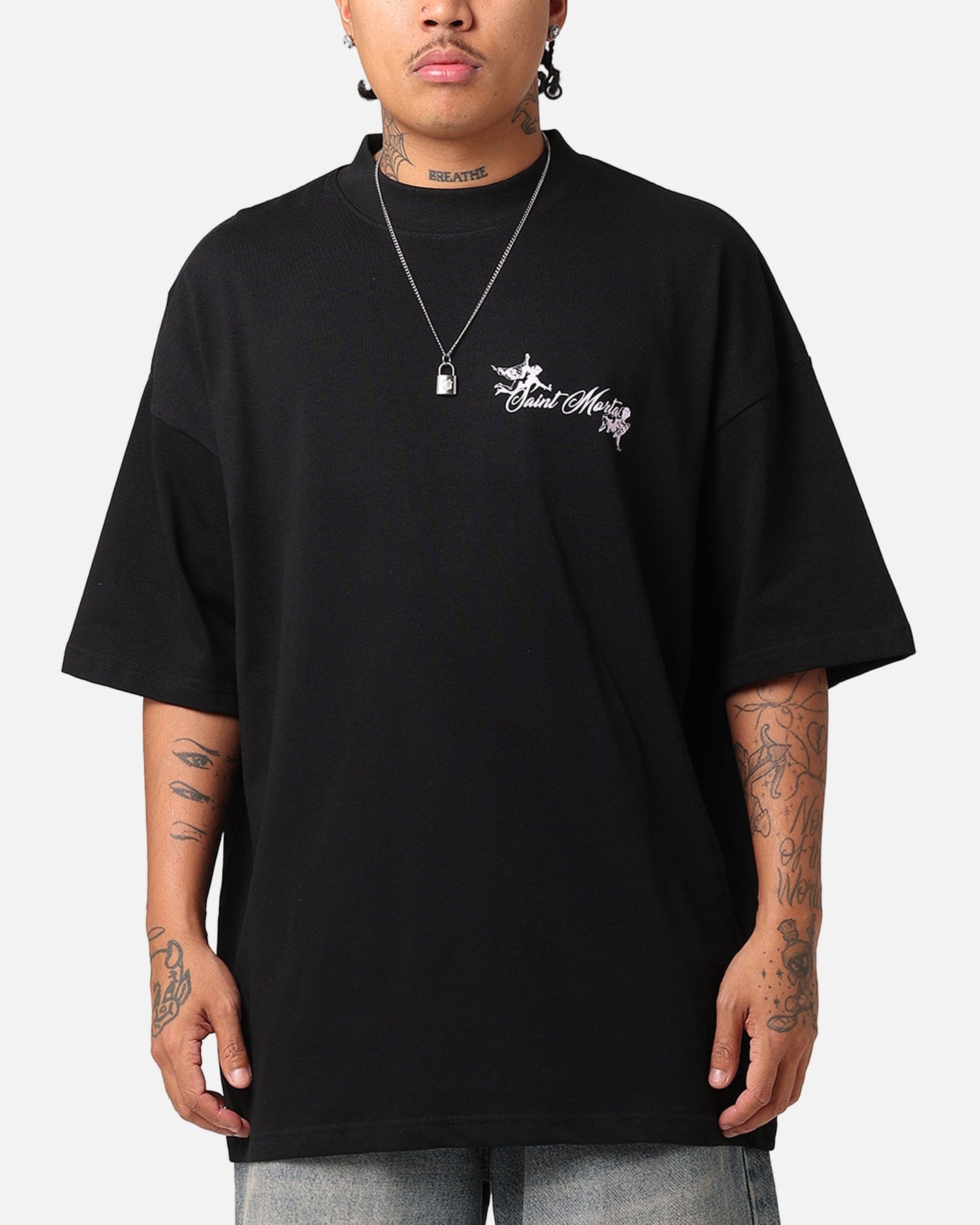 Saint Morta Divine Living T - Shirt Black