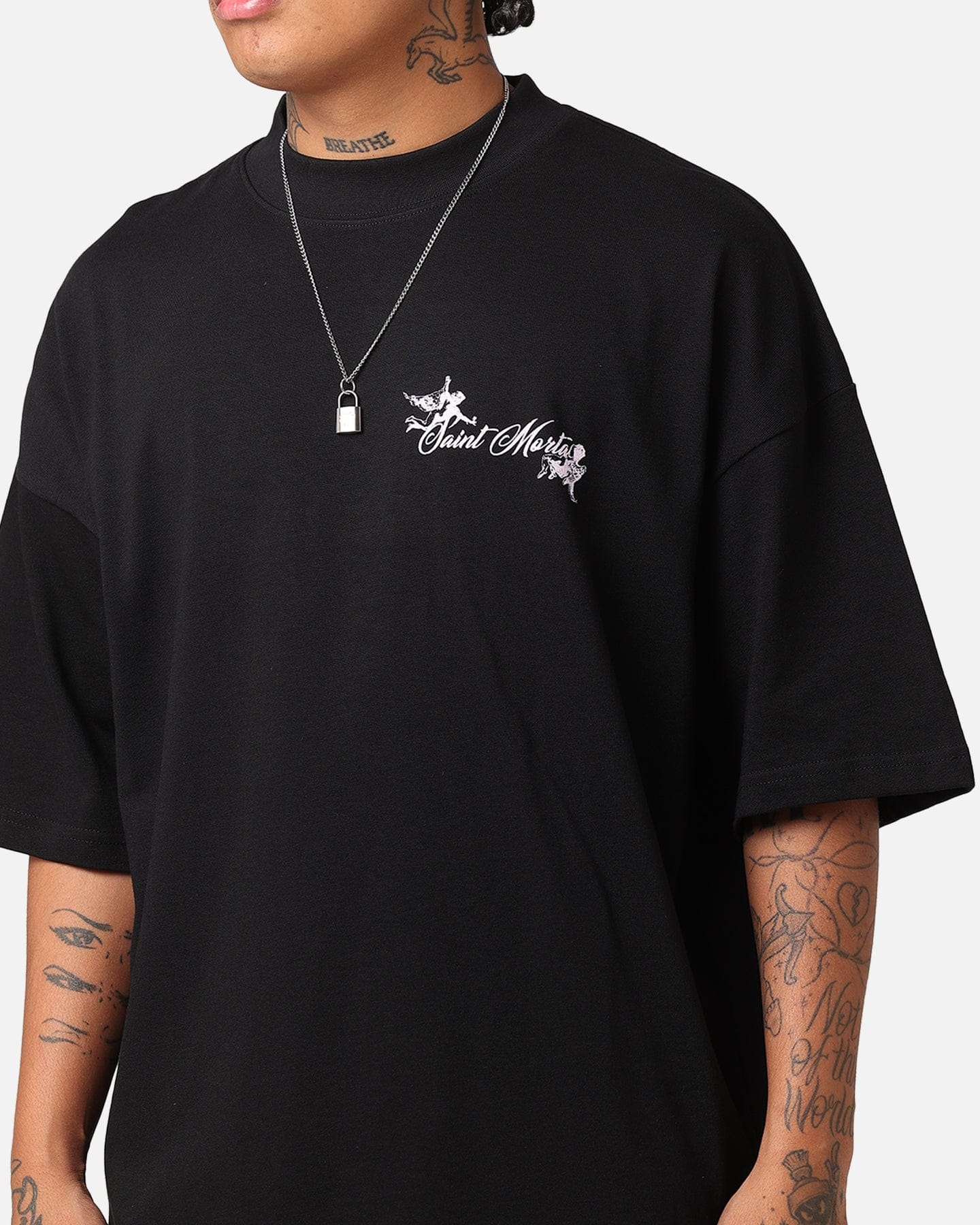 Saint Morta Divine Living T - Shirt Black