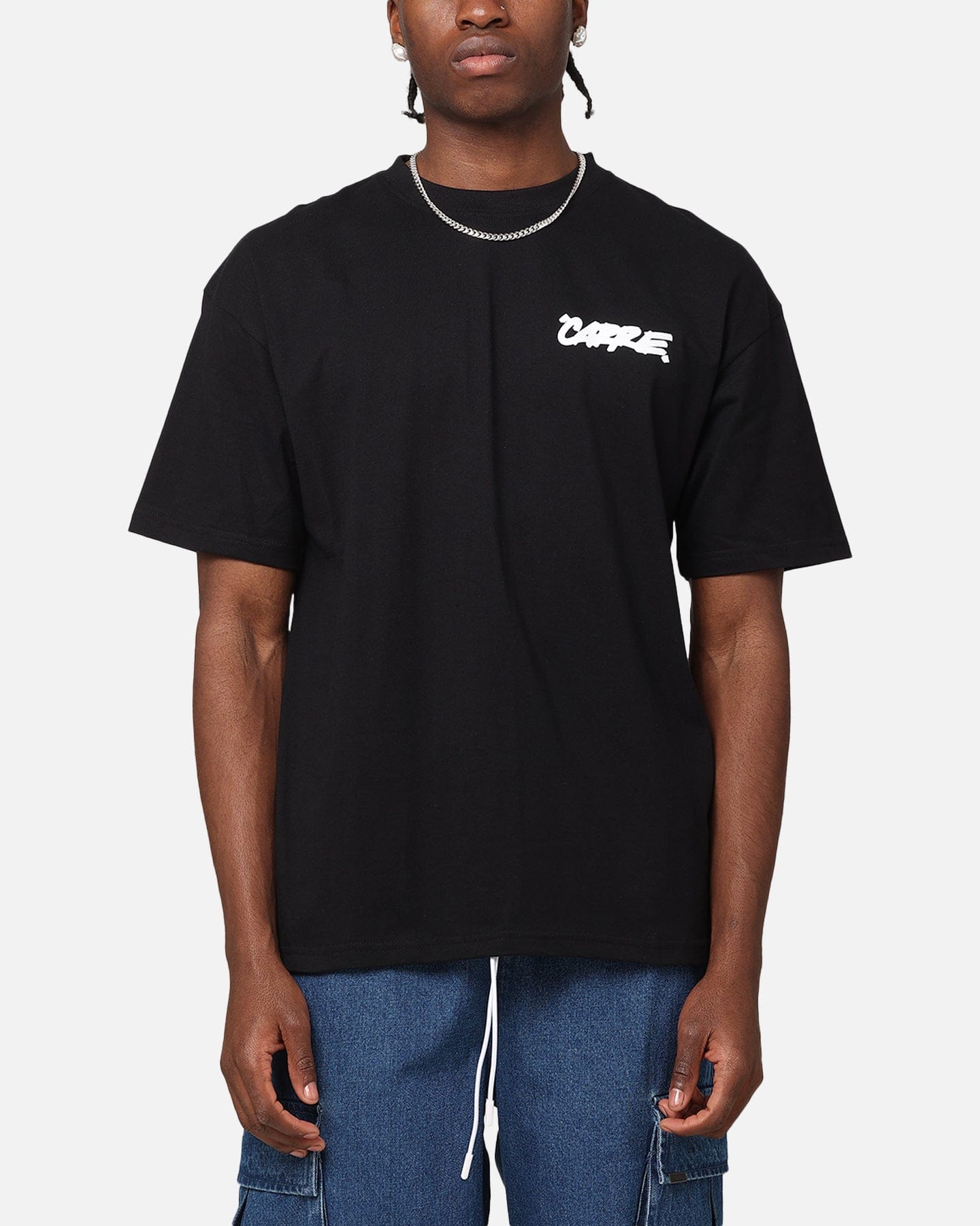 Carre Smashed Drop T - Shirt Black