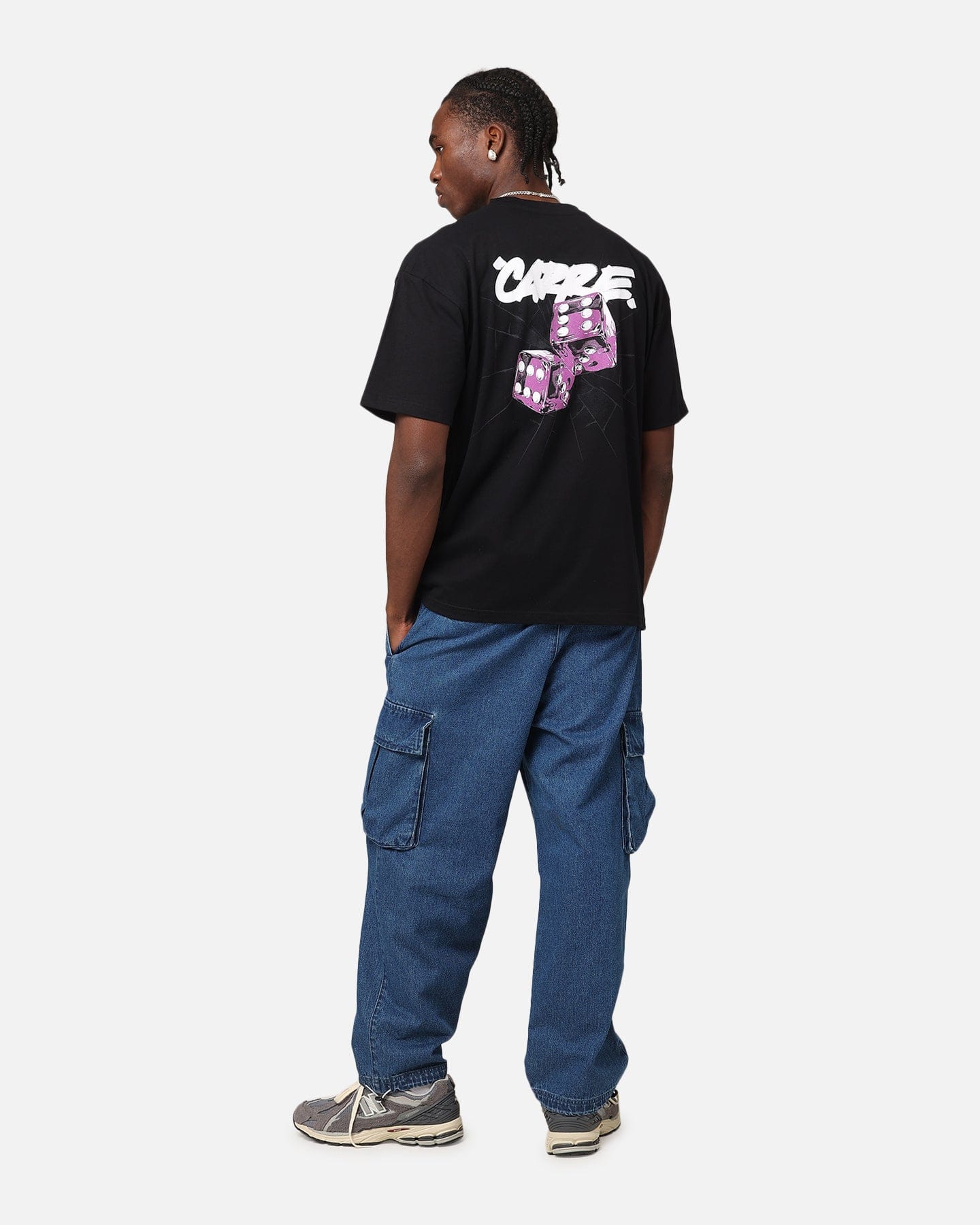 Carre Smashed Drop T - Shirt Black