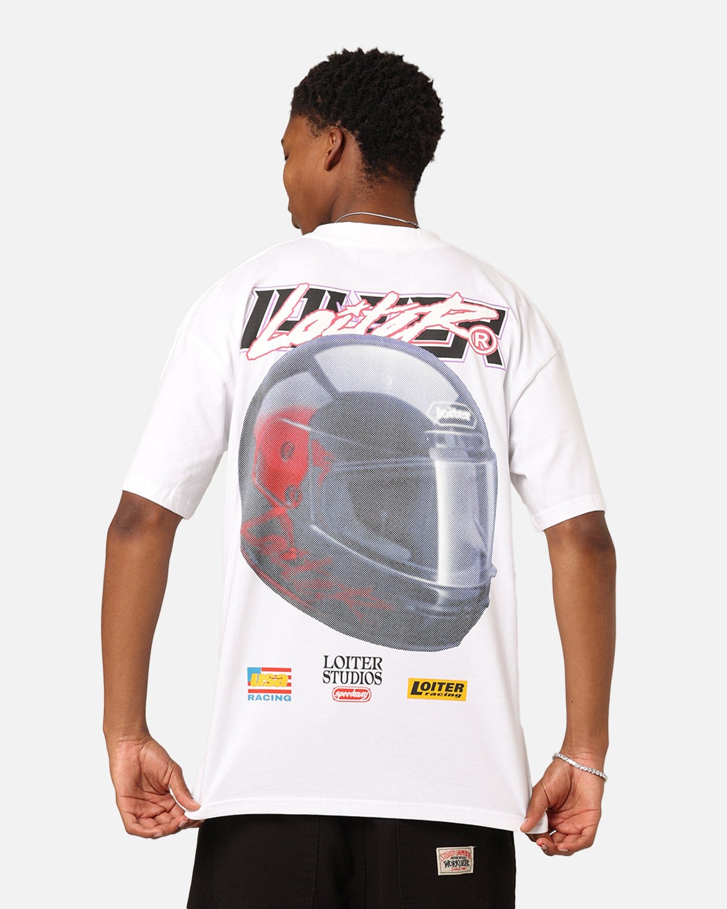 Loiter Motorsport T - Shirt White