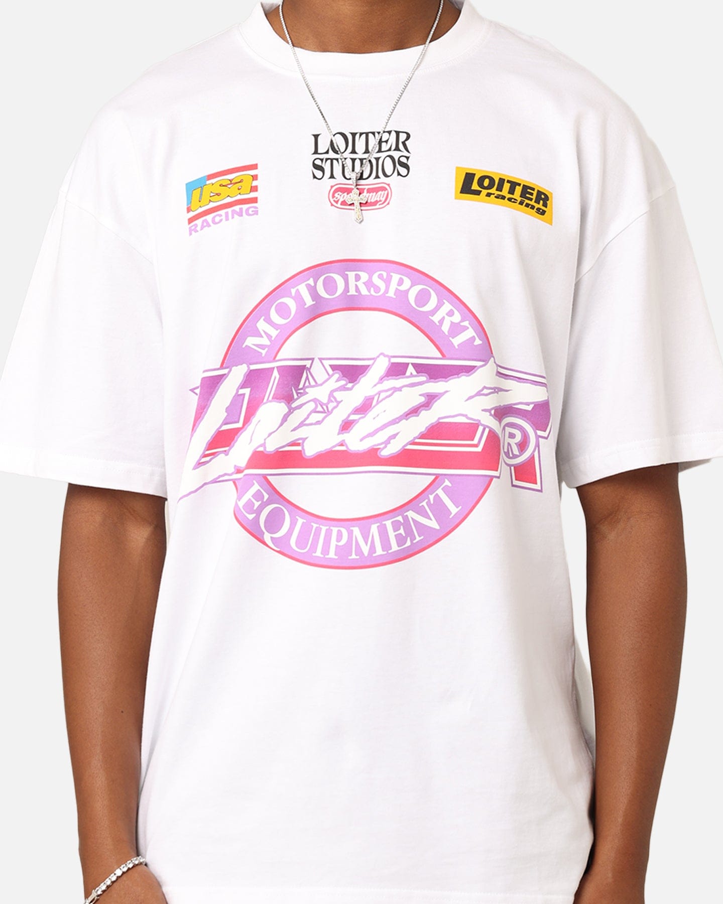 Loiter Motorsport T - Shirt White