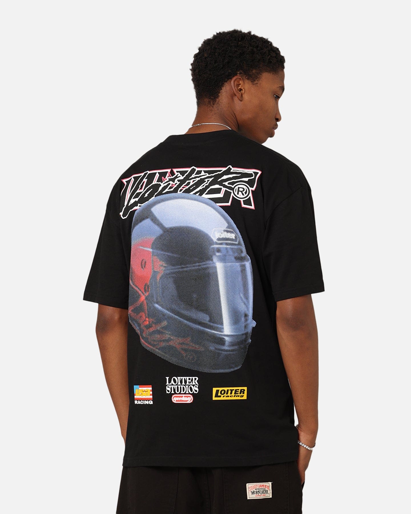 Loiter Motorsport T - Shirt Black