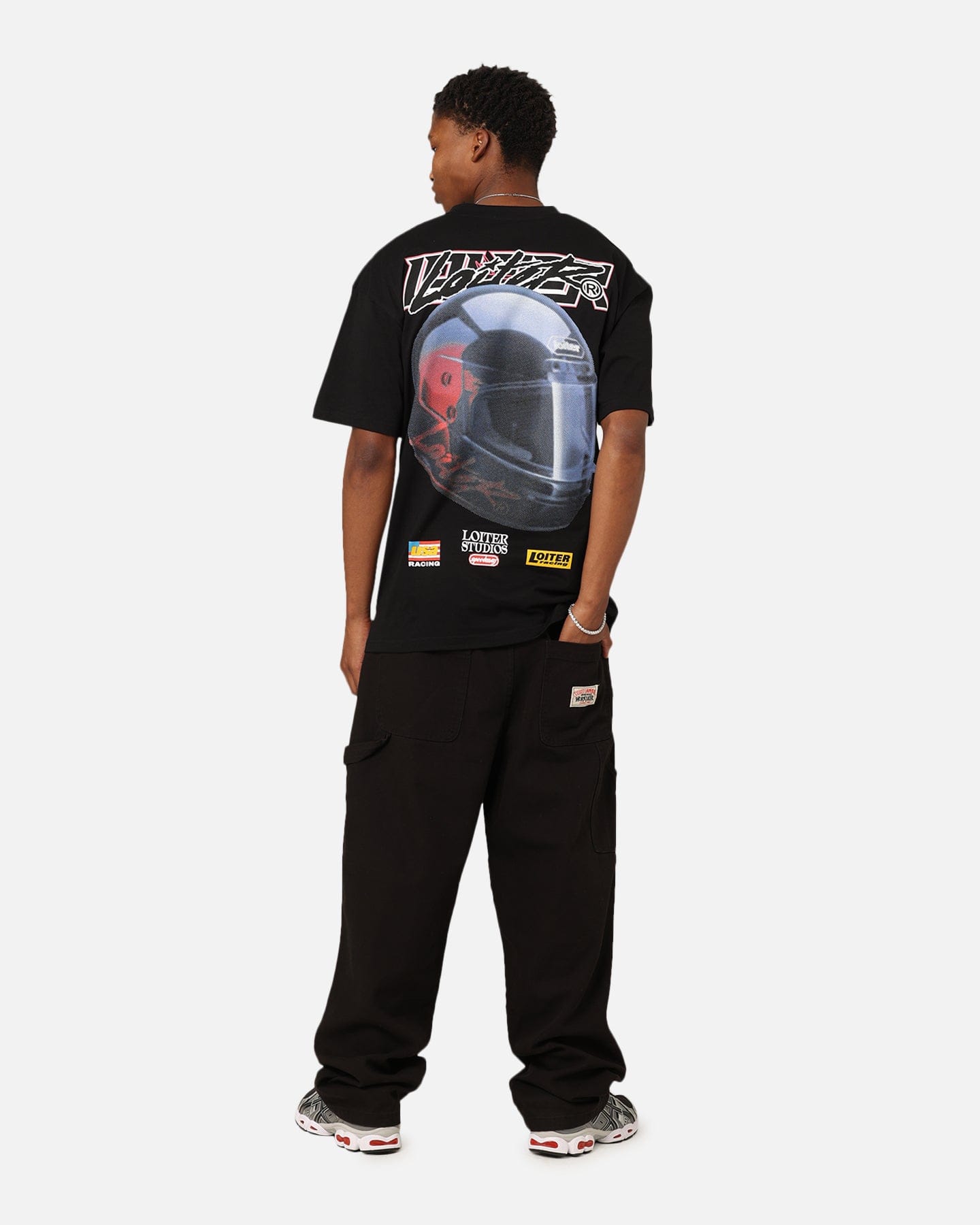 Loiter Motorsport T - Shirt Black