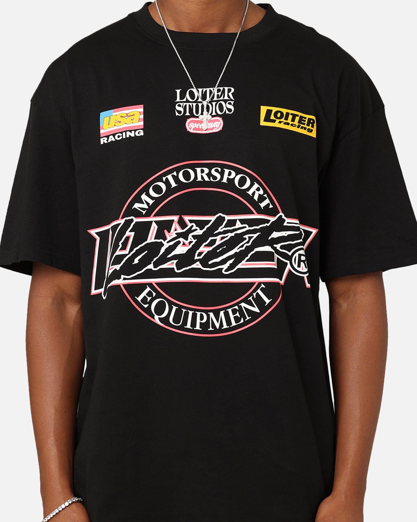 Loiter Motorsport T - Shirt Black