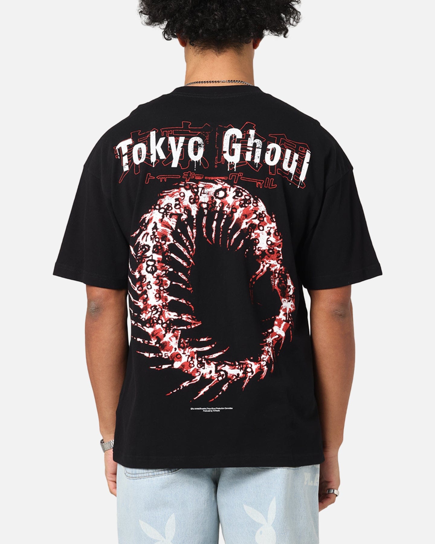 73studio x Tokyo Ghoul 1000 Minus 7 Vintage T - Shirt Black