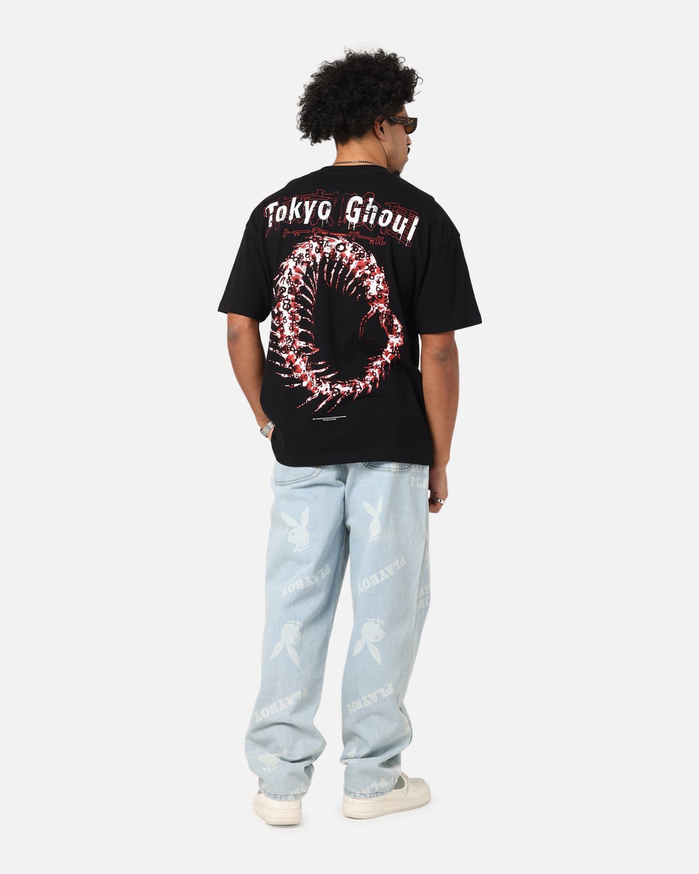 73studio x Tokyo Ghoul 1000 Minus 7 Vintage T - Shirt Black