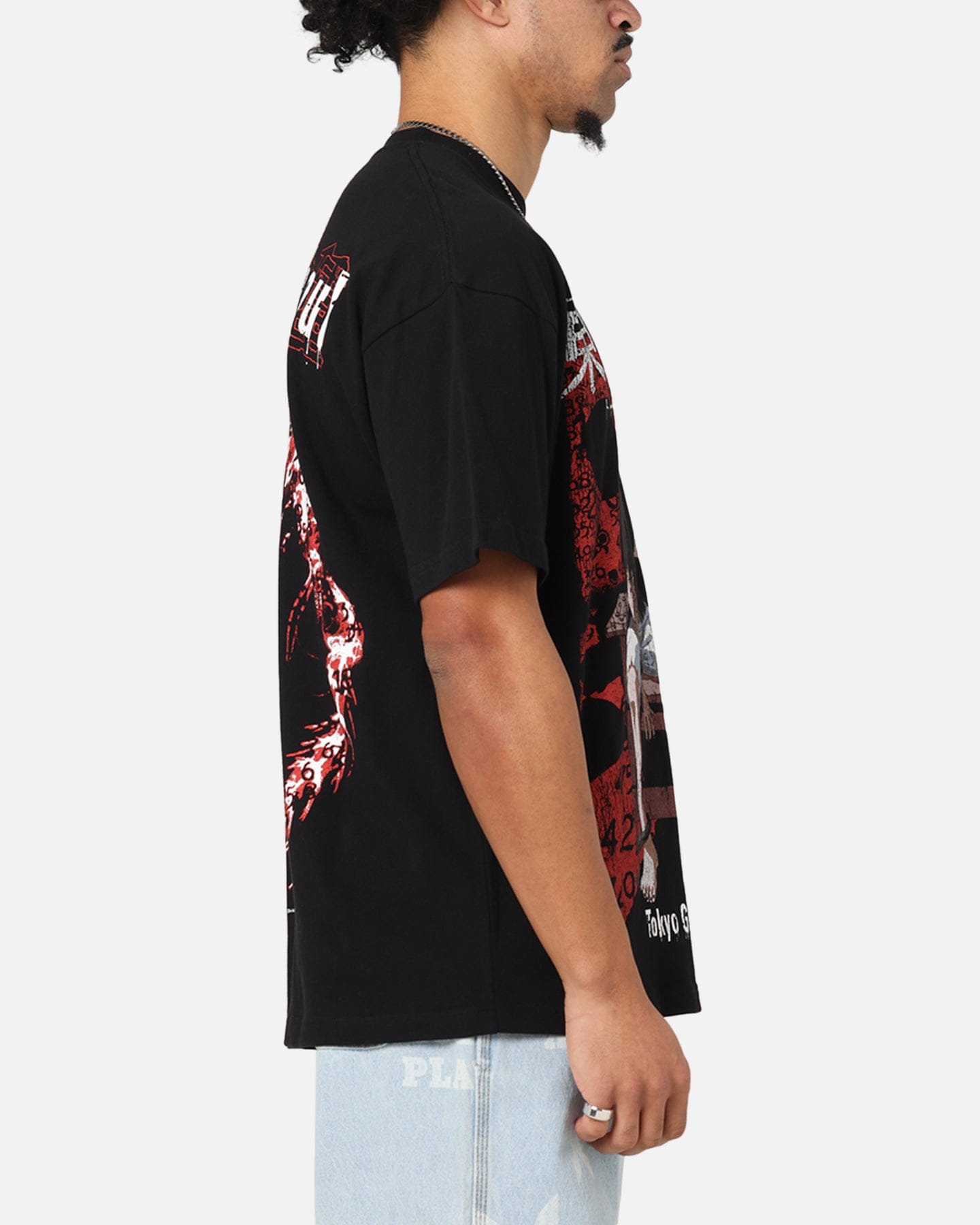 73studio x Tokyo Ghoul 1000 Minus 7 Vintage T - Shirt Black