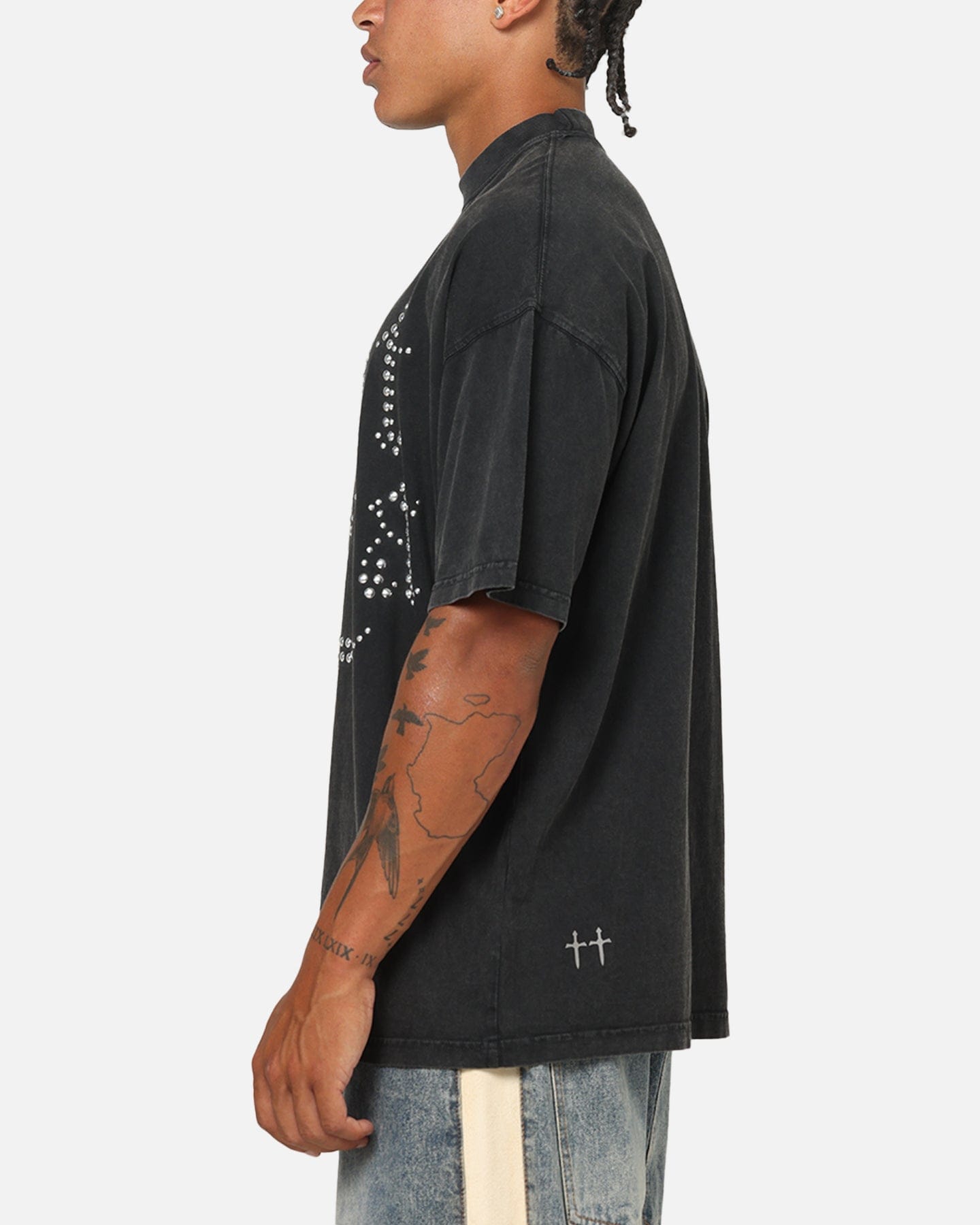 Saint Morta Sanctified T - Shirt Vintage Black